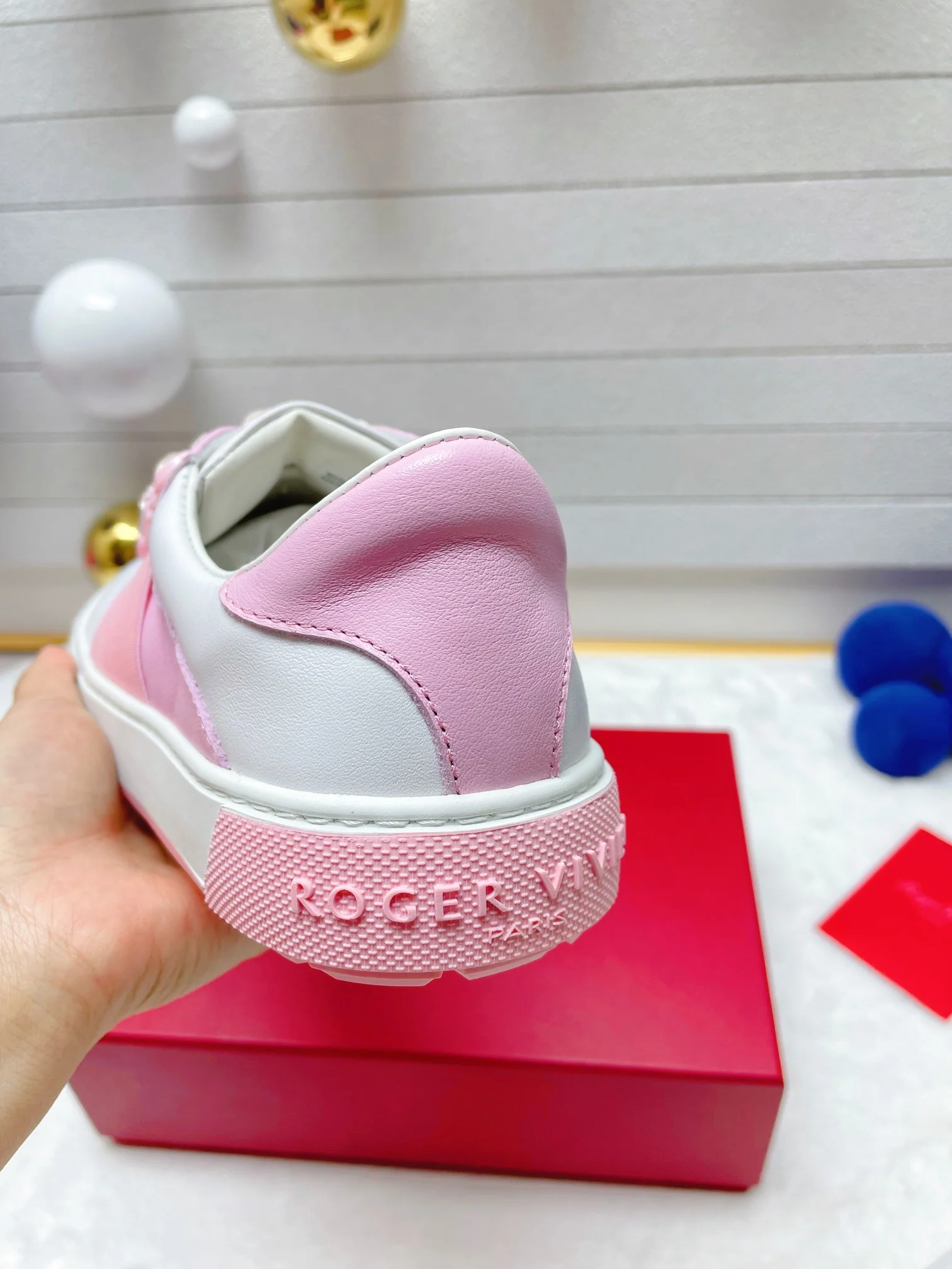 Обувь RV Shoes - Новинка ранней весны 2023 года - Спортивная повседневная обувь - Розовая