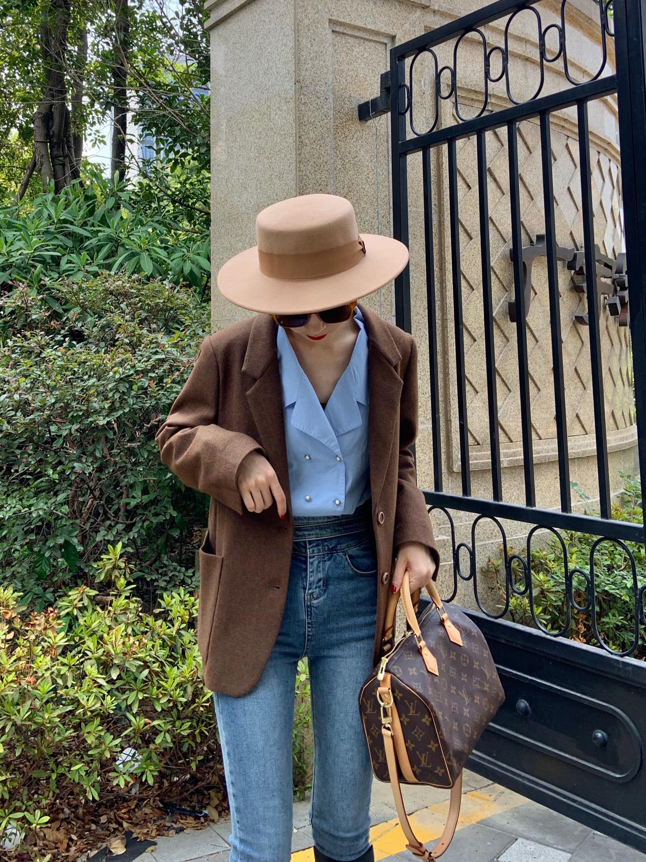 m41113-LV-speed-25-Сумка/Кроссбоди-Классическая канва Monogram