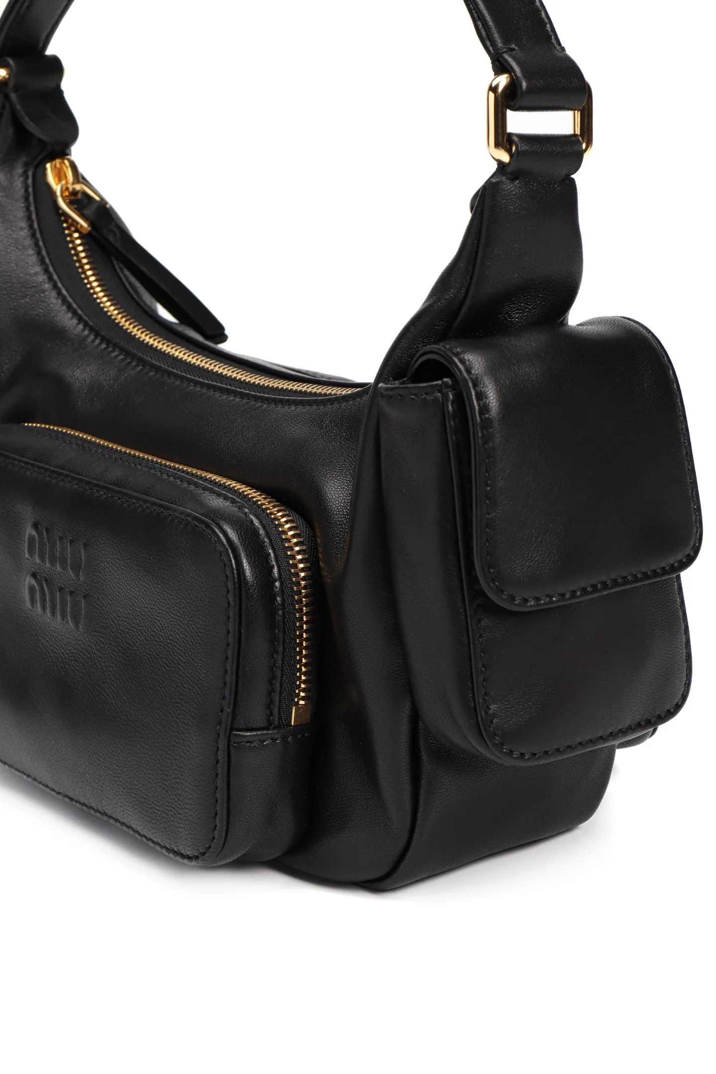 Miu Miu - Сумка-клатч из кожи наппа