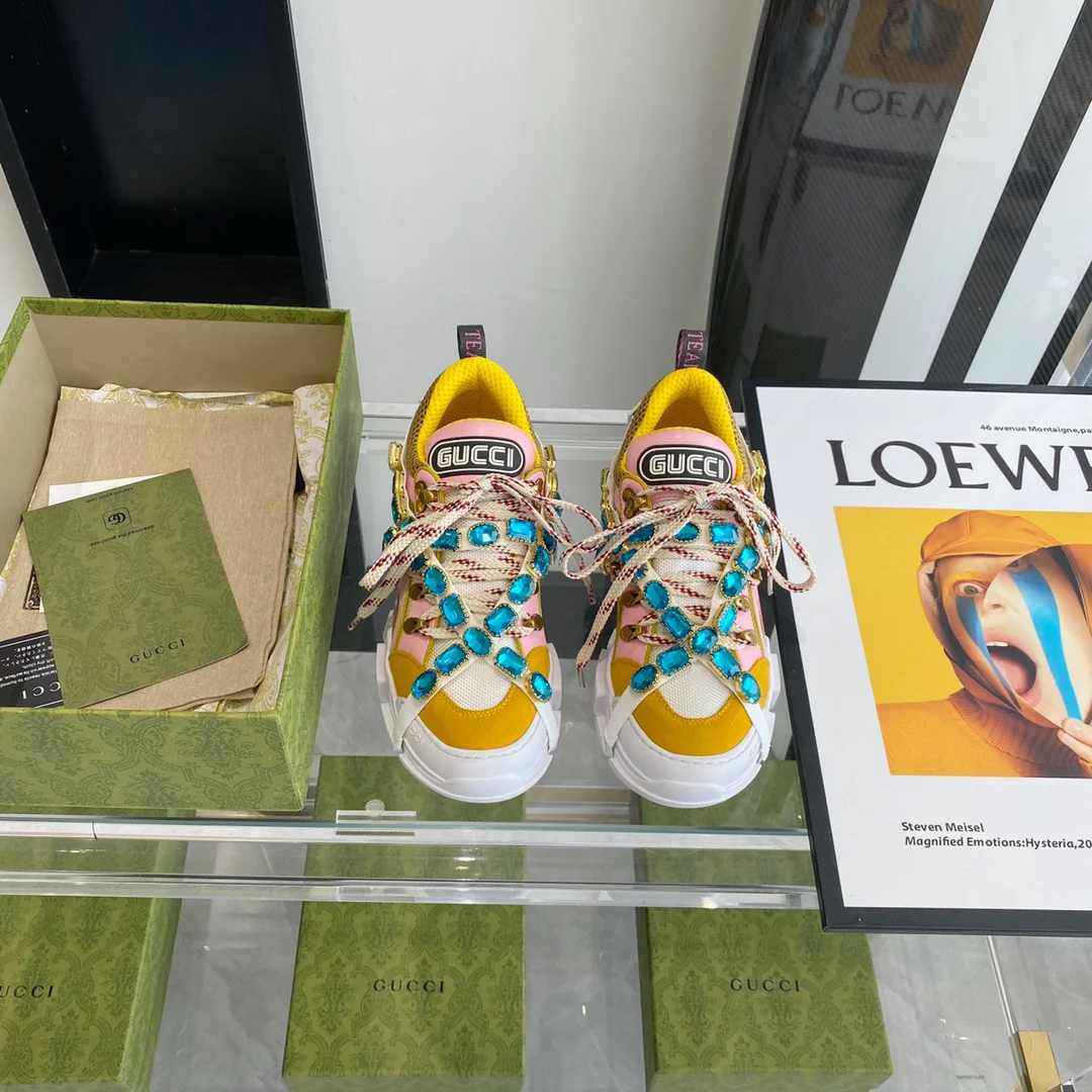 Gucci - Кроссовки - Массивная обувь - Парный стиль