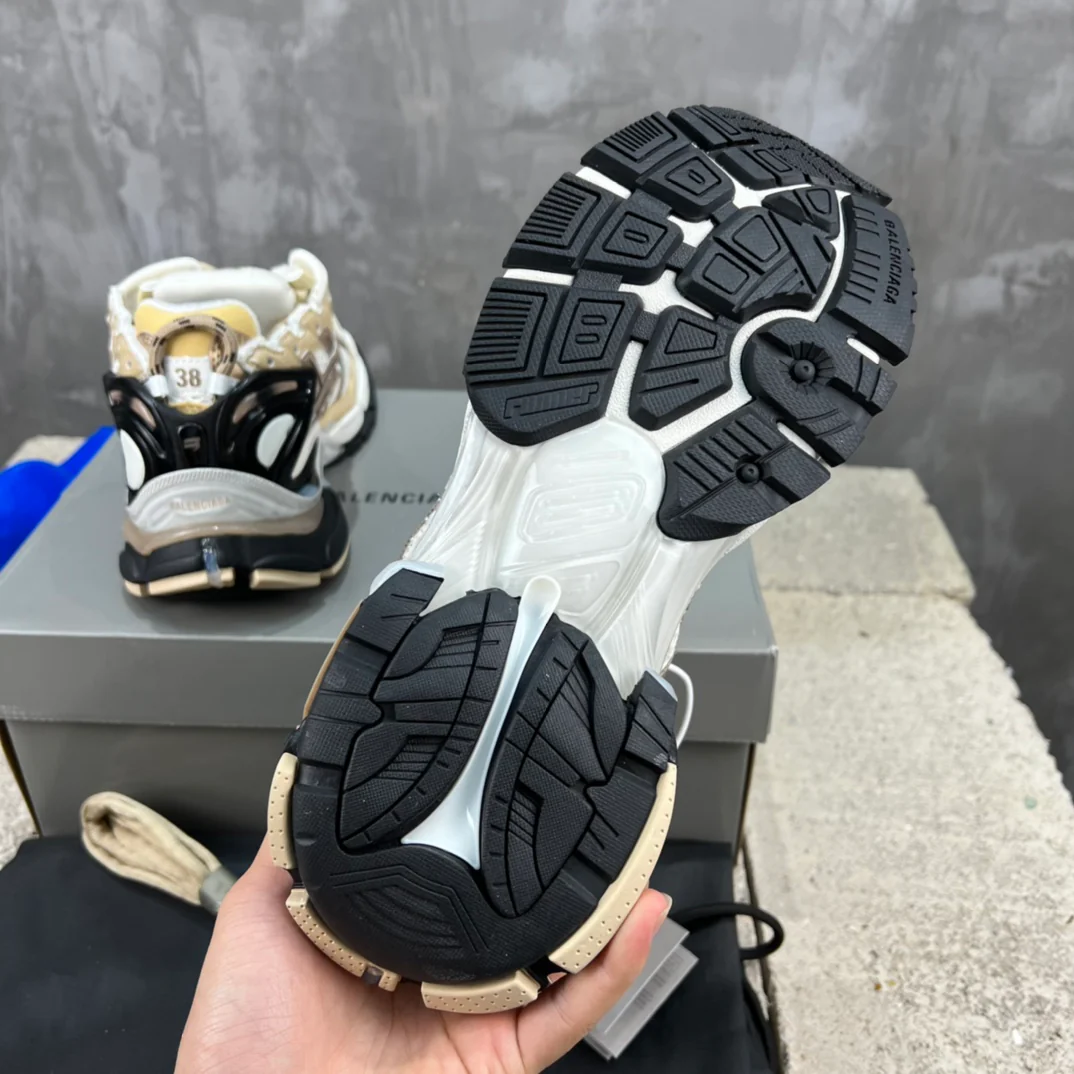 Кроссовки Balenciaga Runner - унисекс - розовое золото