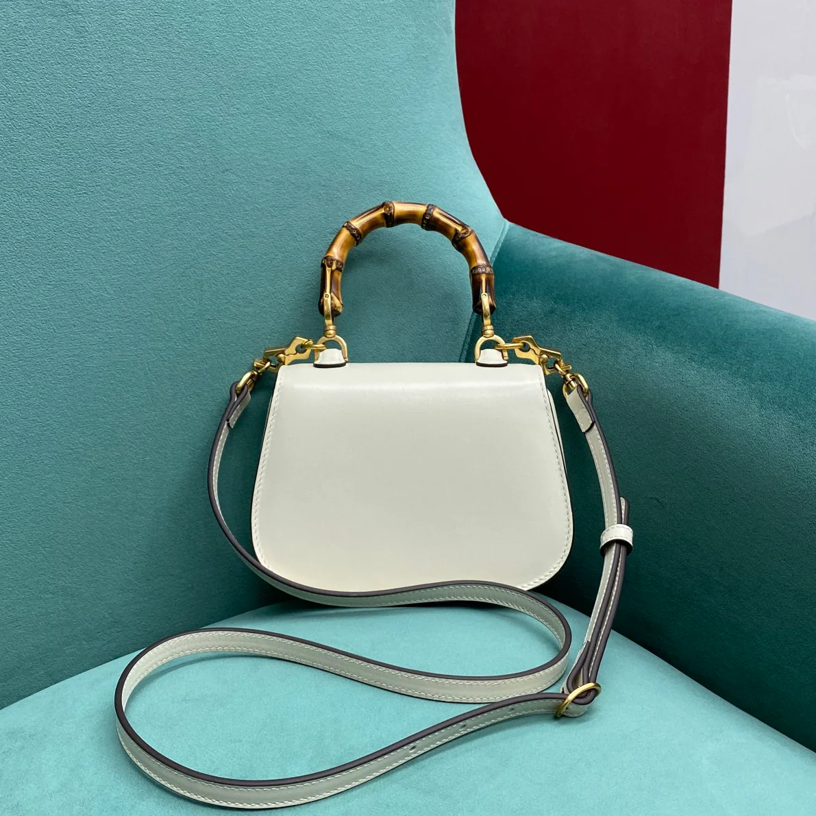 Сумка Gucci Retro Bamboo Bag - Маленькая - 1