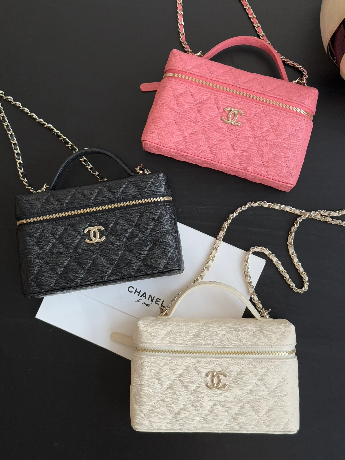 Сумка-мессенджер Chanel LP, розовая.