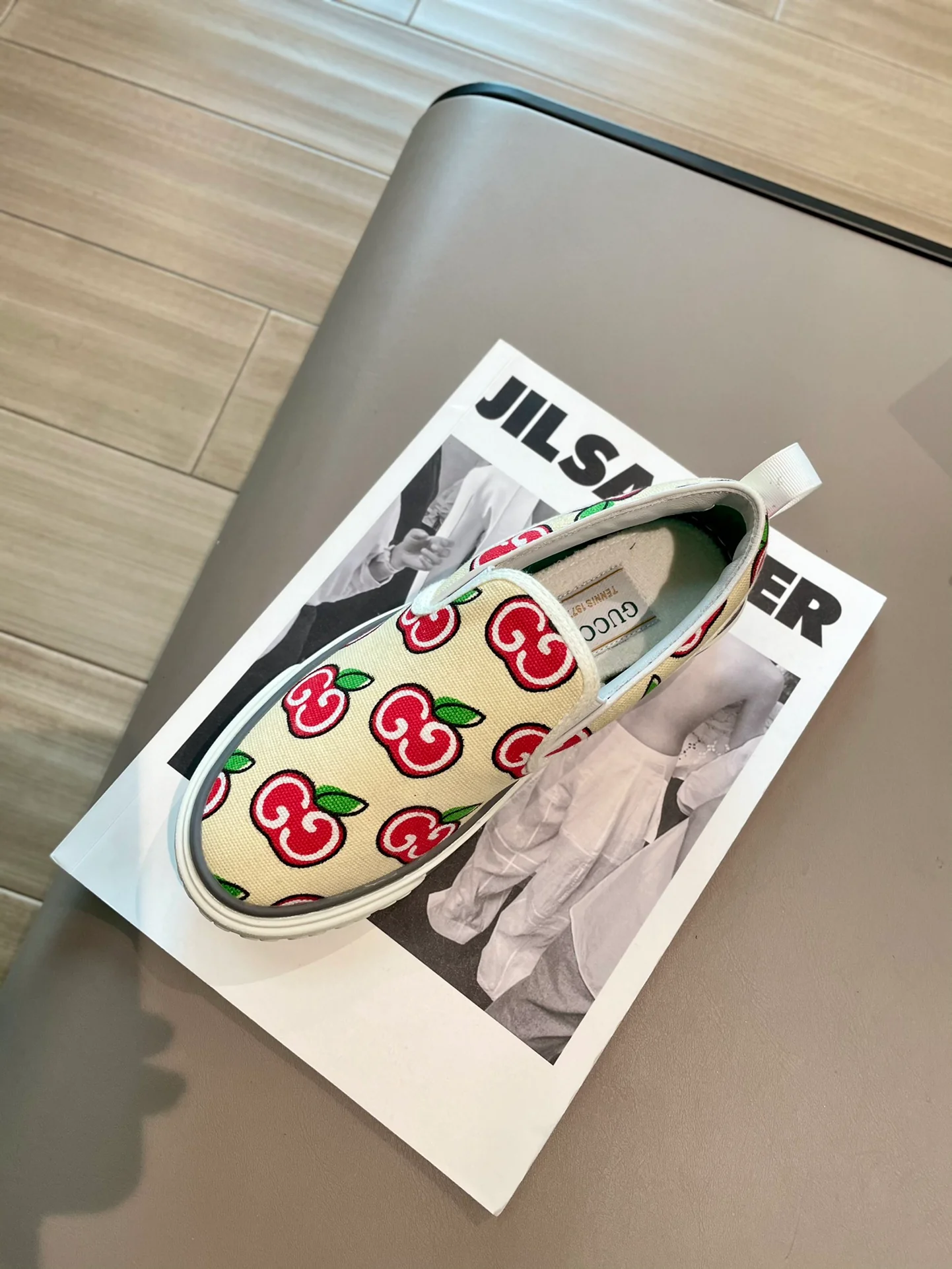 Кед Gucci из парусины - 3