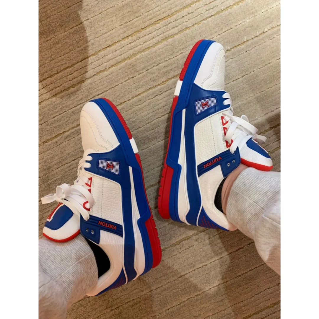 LV - Кожаные кроссовки - Повседневная обувь - 2