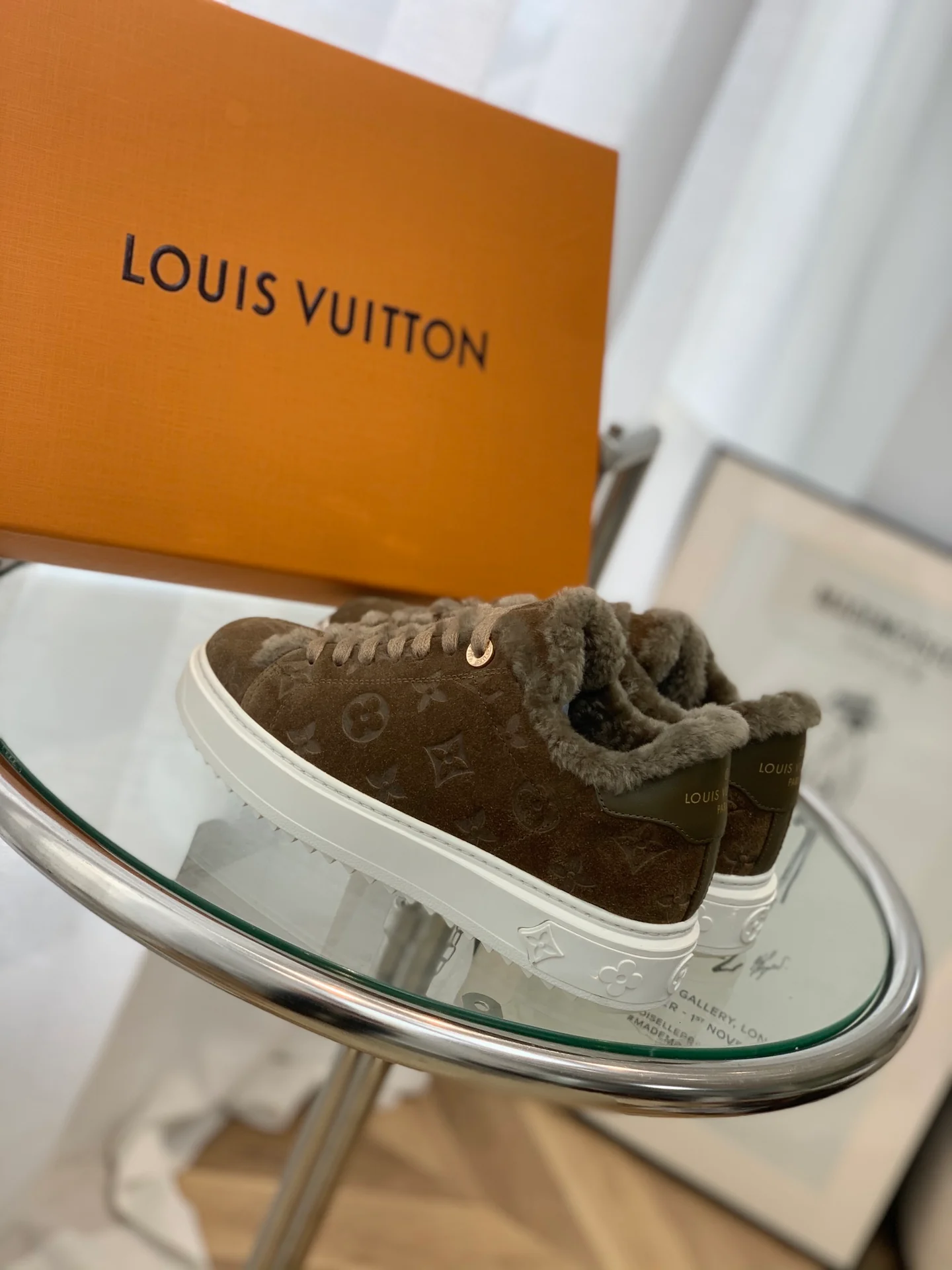 Обувь LV - шерстяные повседневные туфли LV для фестиваля