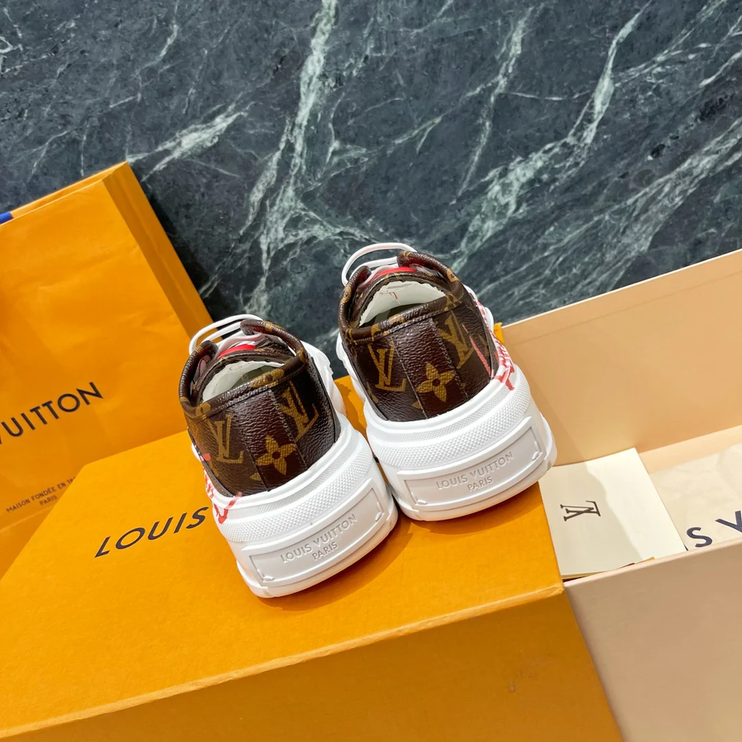 Обувь LV - LV Squad - классический кожаный стиль