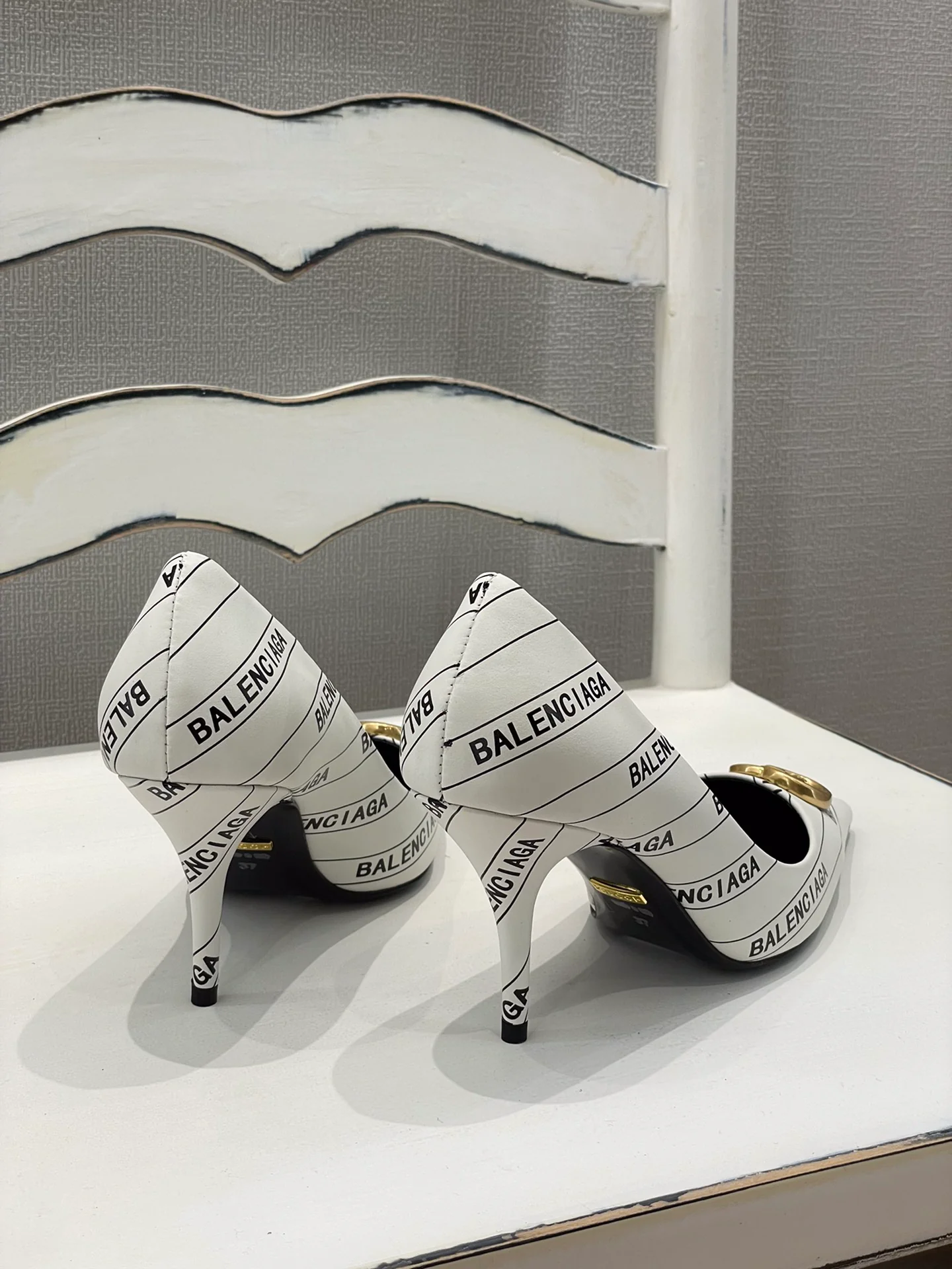 Gucci - Balenciaga - Сотрудничество - Туфли на высоком каблуке с острым носком