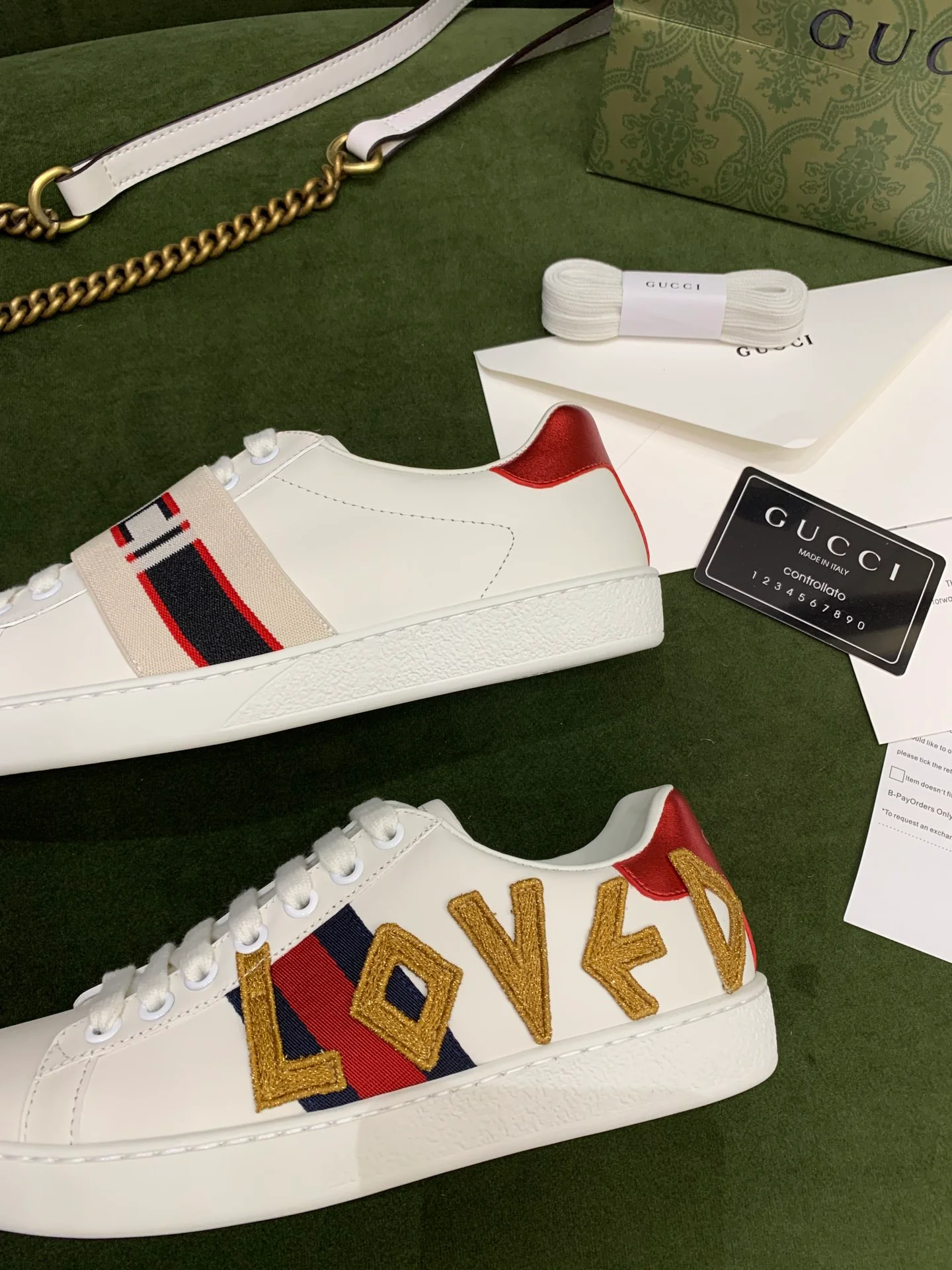 Gucci - Кроссовки - Обувь для скейтбординга - Белые кроссовки