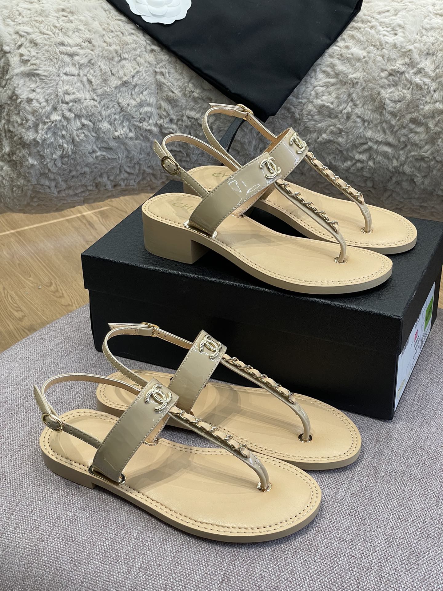 Сандалии/балетки Chanel - 1