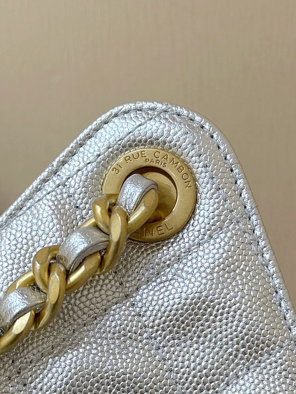 Сумка Chanel 25s 25bag Large - серебристая