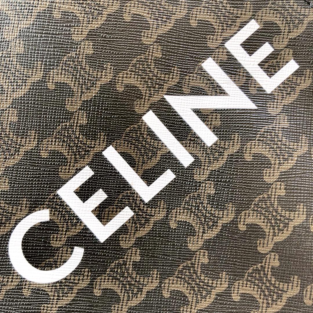 Celine Mini Cabas Brown Monogram