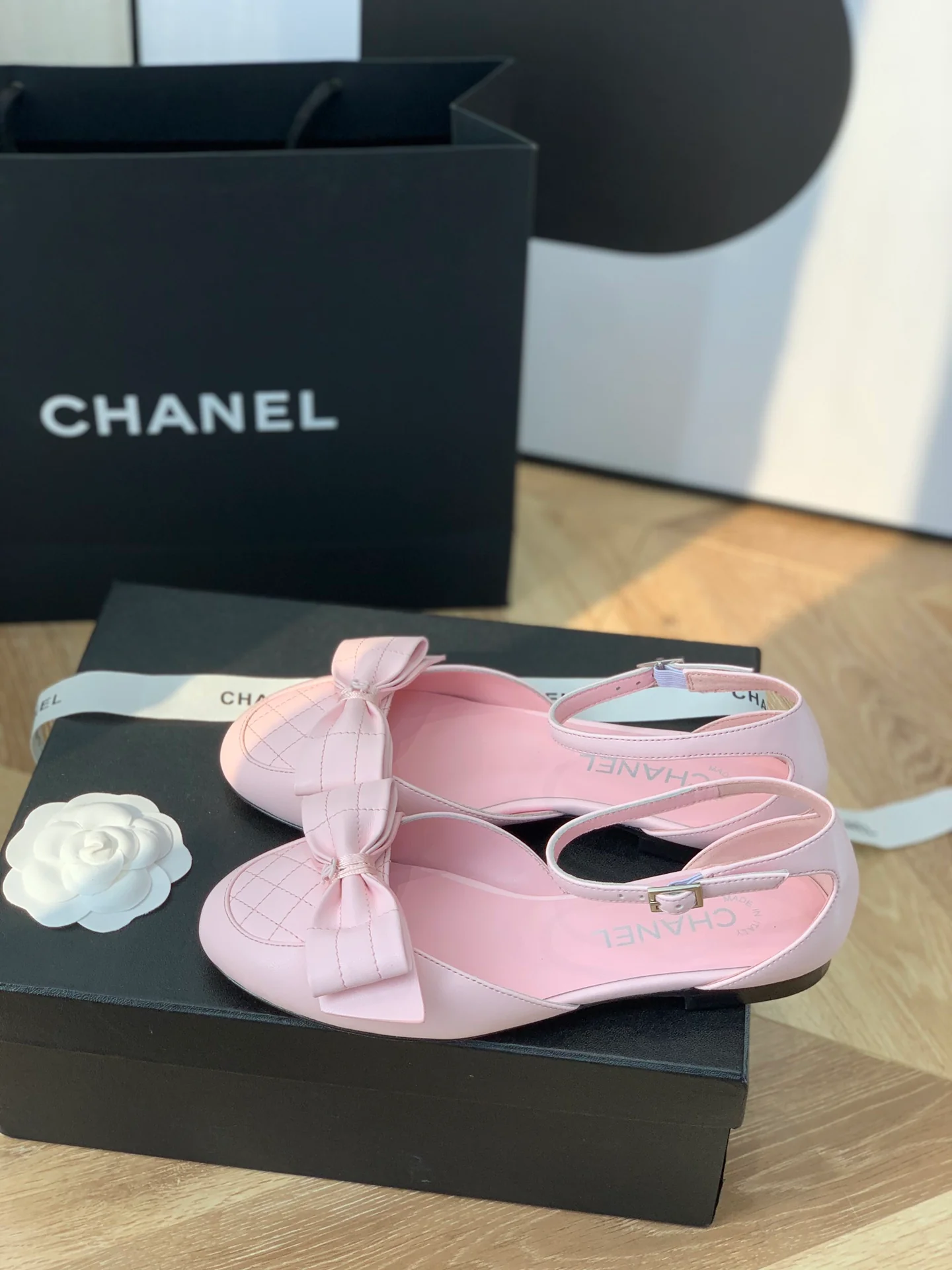 Chanel - Сандалии с закрытым носком - Балетки