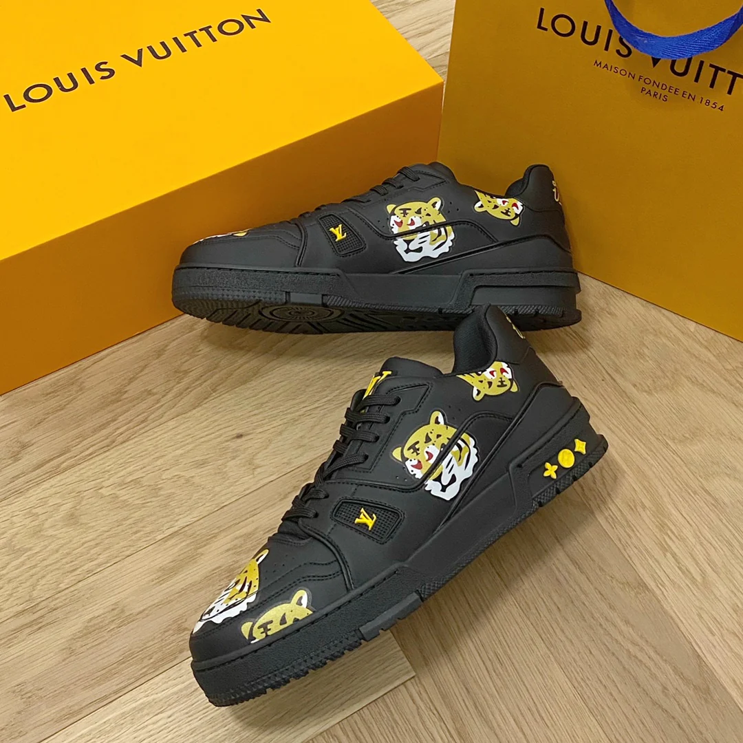 Обувь LV - Кроссовки LV - Год Тигра - Повседневная обувь