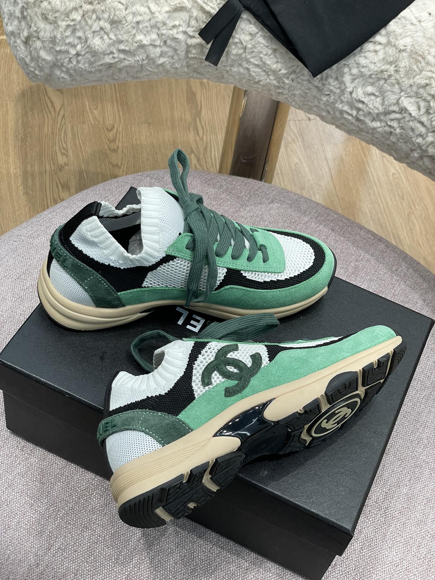 Chanel - Массивные туфли - Кроссовки - 2