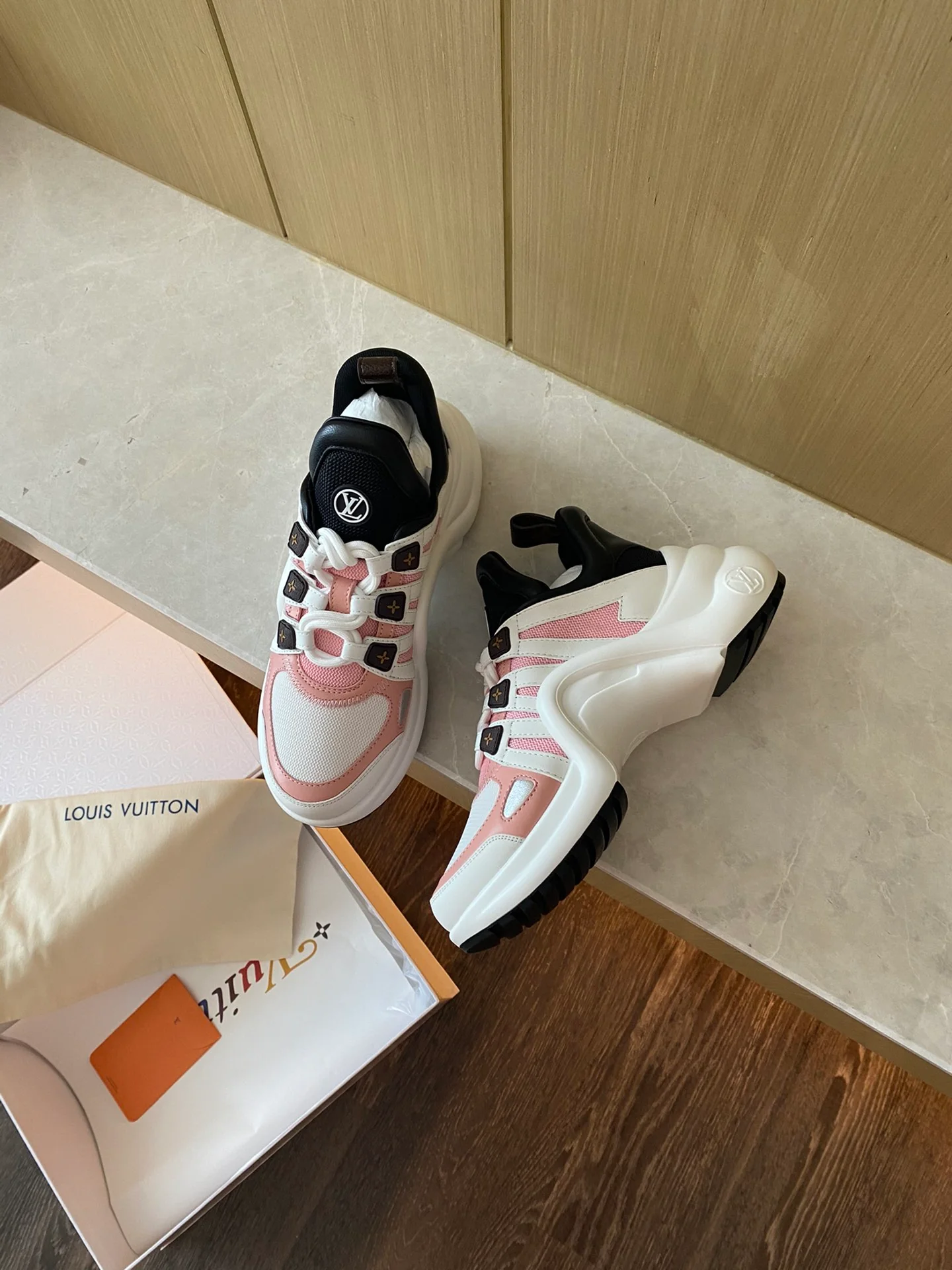 Обувь LV - кроссовки LV Trainer - 9