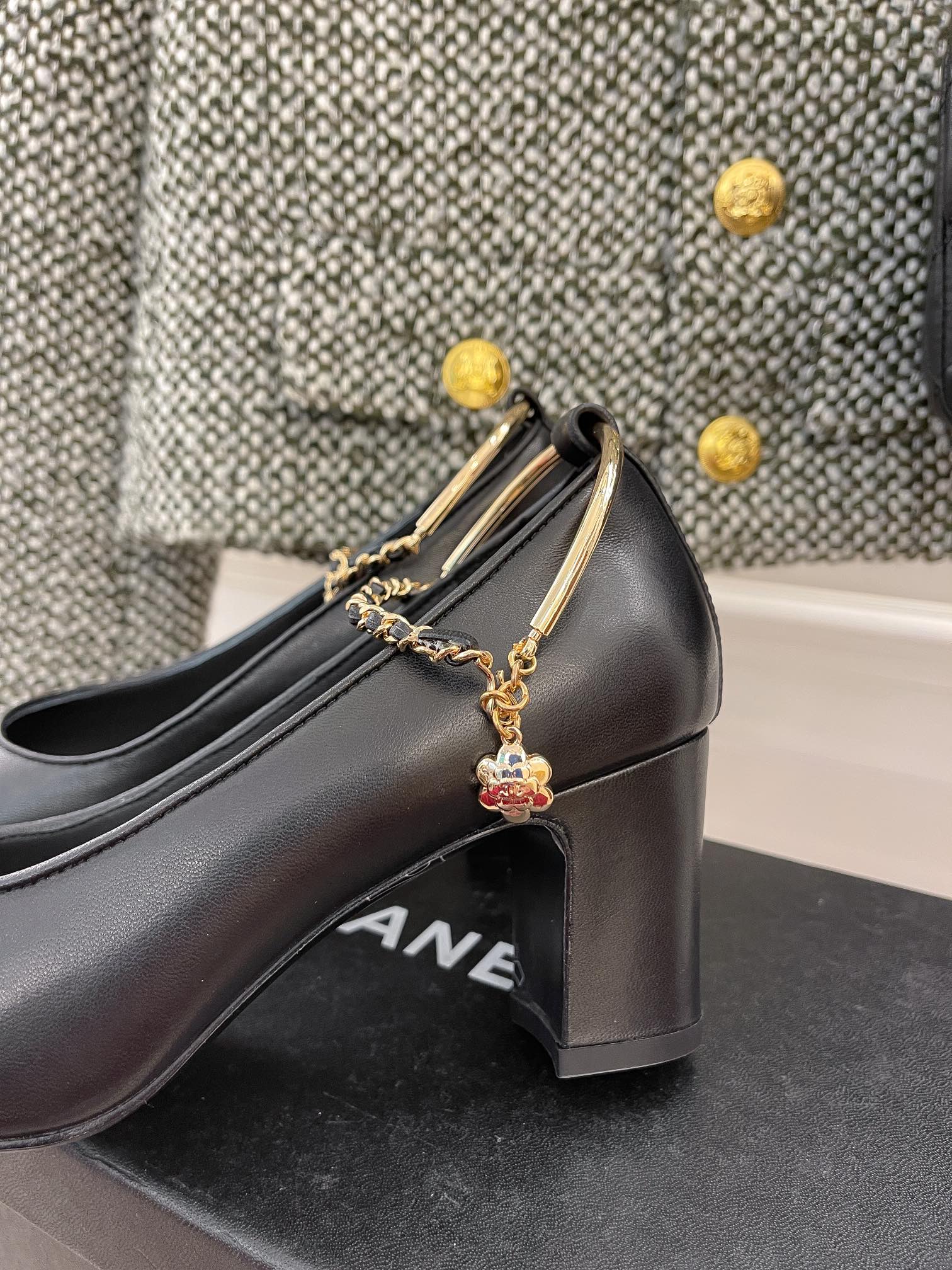 Chanel - Изысканная цепочка - Туфли Мэри Джейн