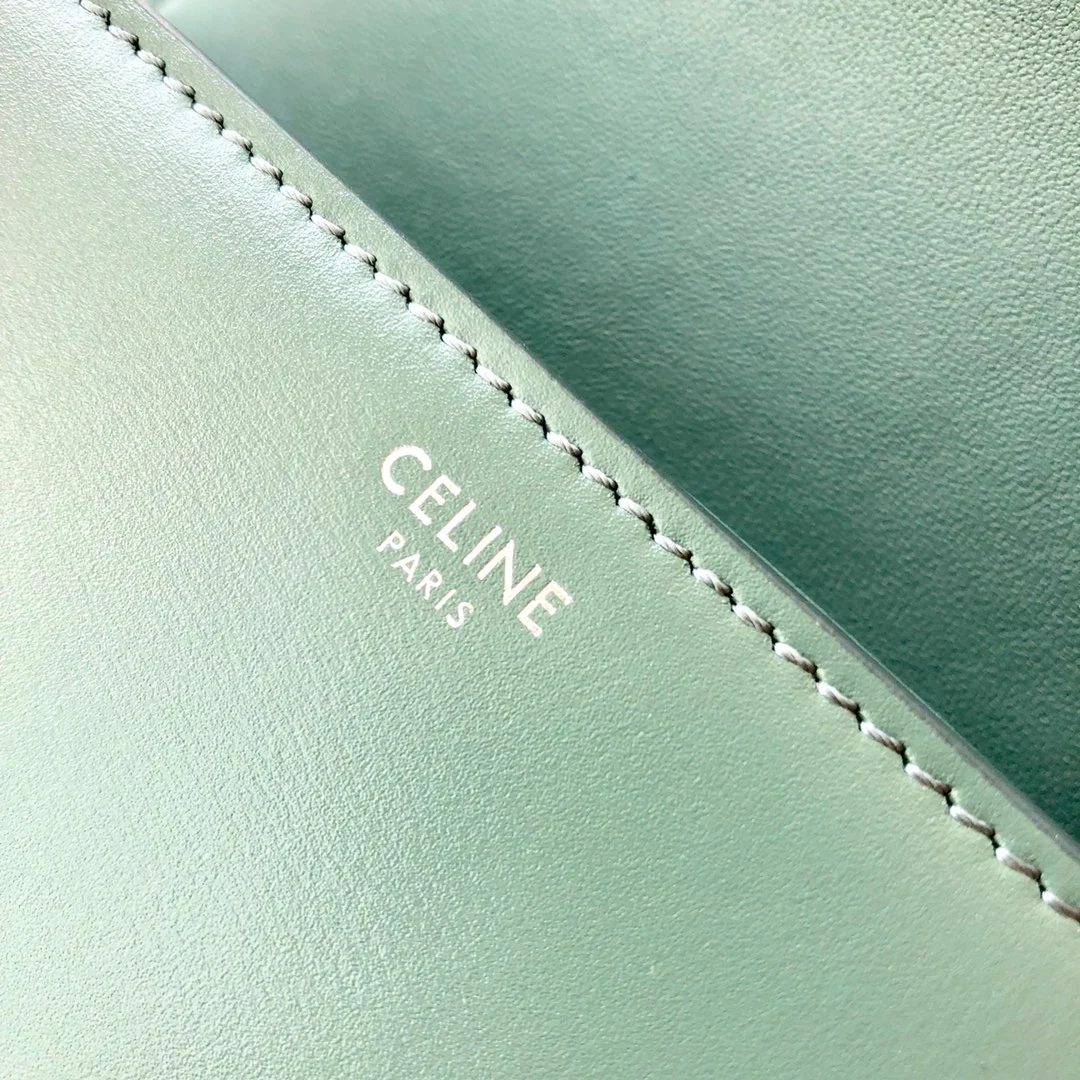 Сумка Celine Triomphe из телячьей кожи - подростковая - 18 - 5 см - 7