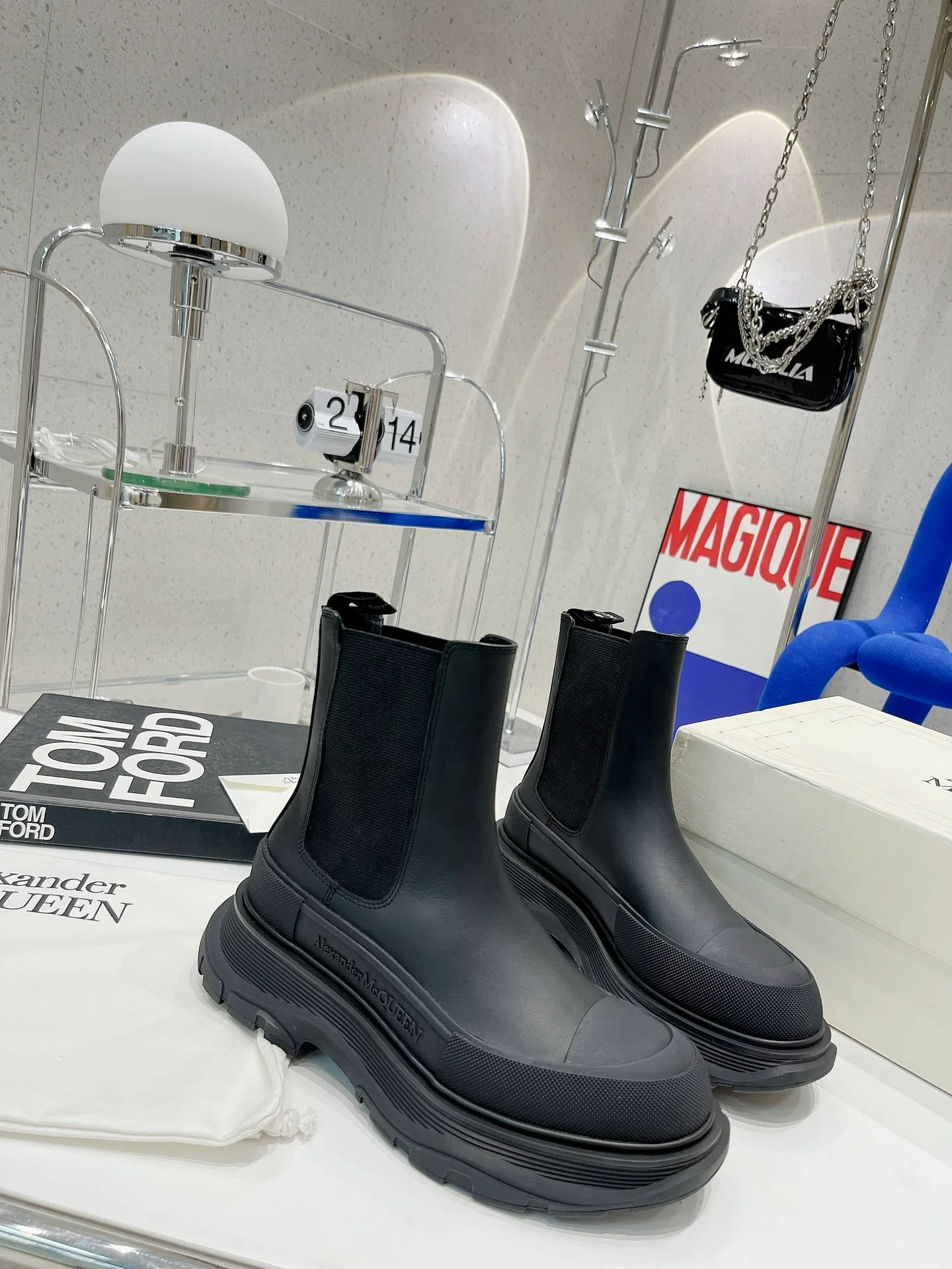 Коллекция McQueen 2022 года с подиума - Ботильоны - 2