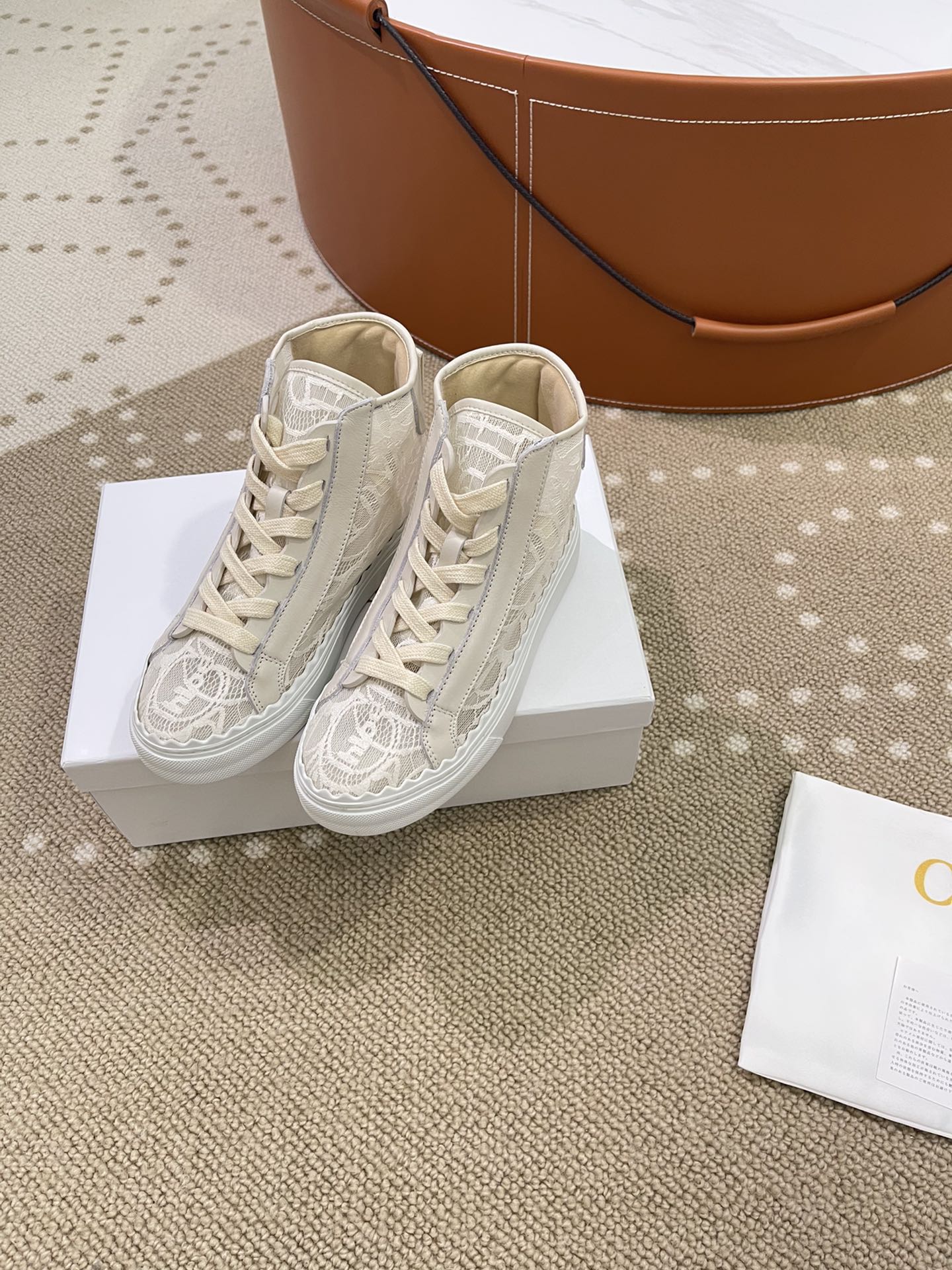 Chloe - Кружевные кеды с вышивкой - Размеры 35-40-41 (изготовление на заказ)