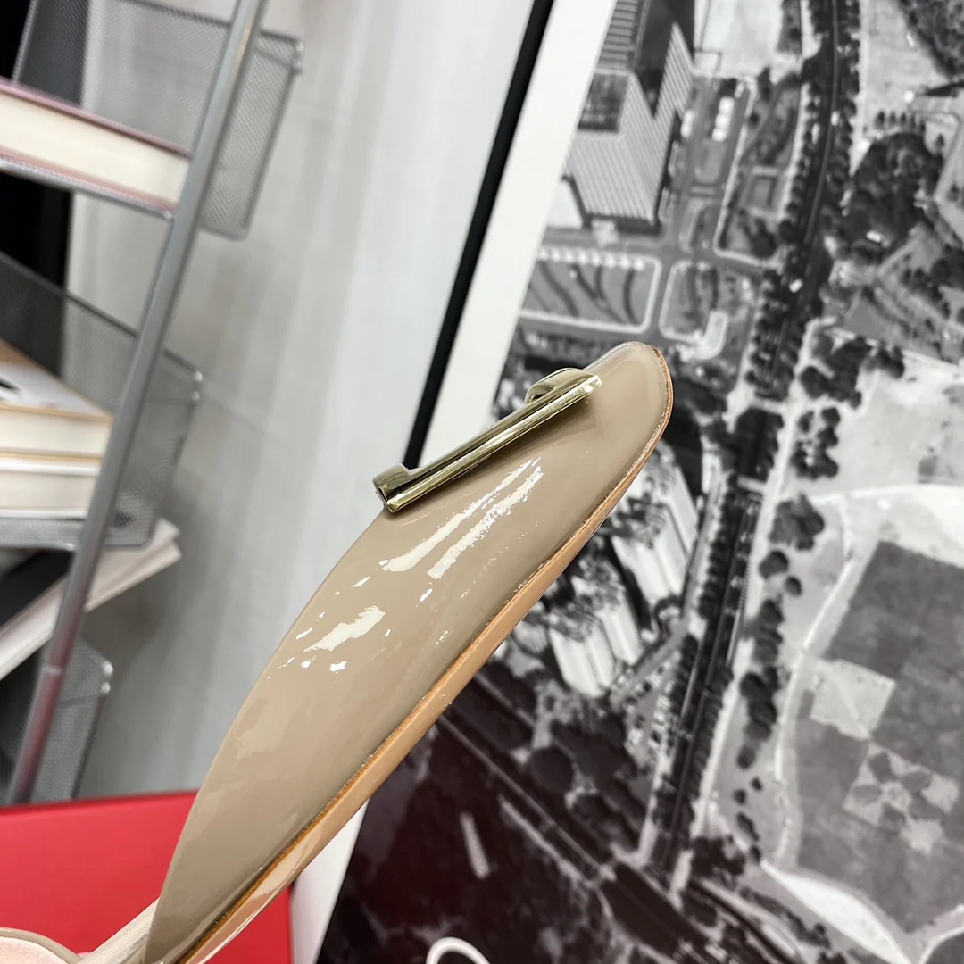 RV-Flat Bottom Hollow Square Top-Khaki Grey