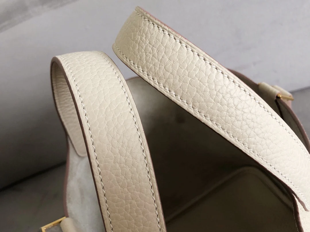 Пряжка из белого золота Hermes Picotin 18tc Milkshake