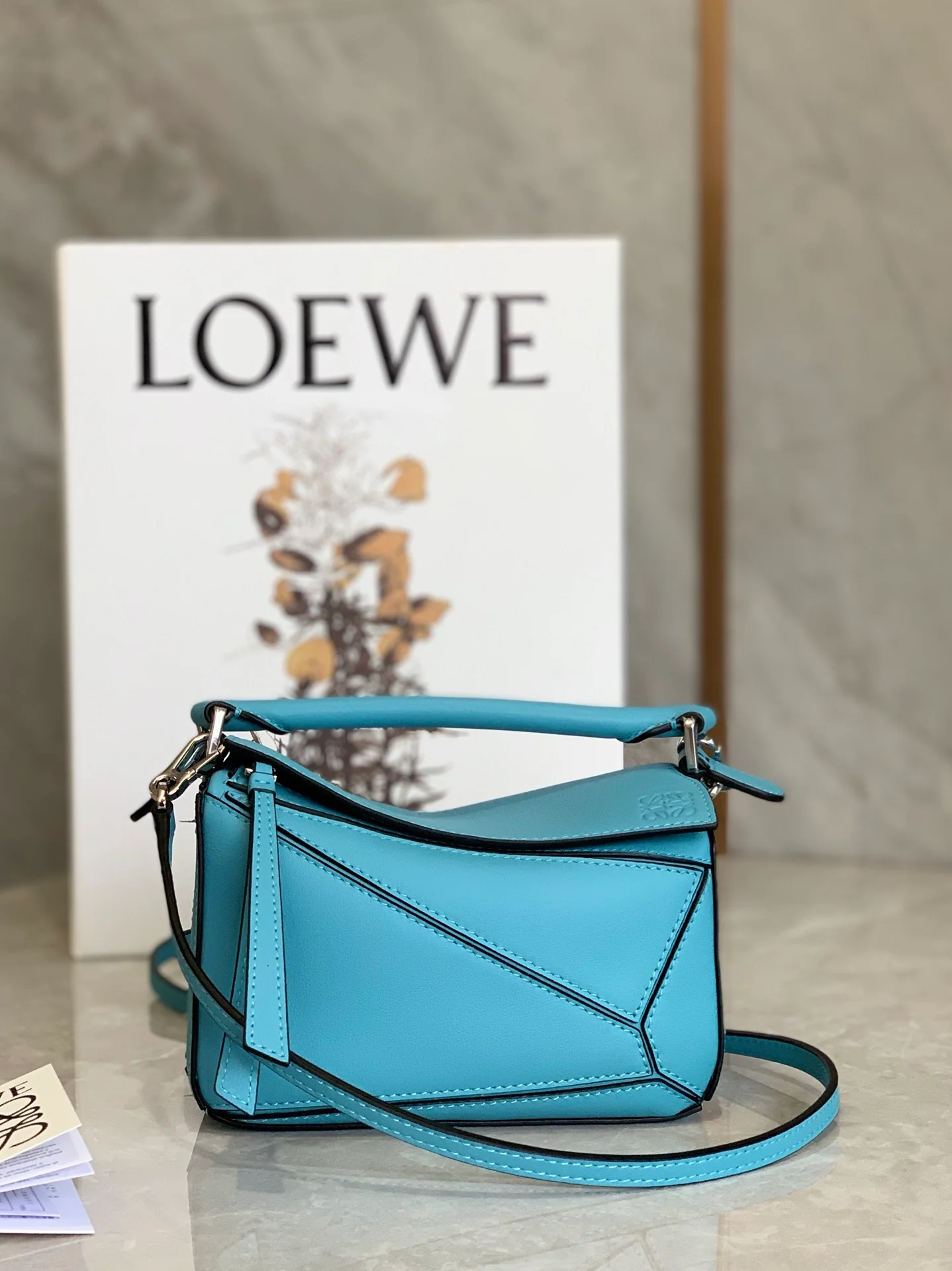 Мини-сумка Loewe Puzzle Bag из телячьей кожи - 3 шт.
