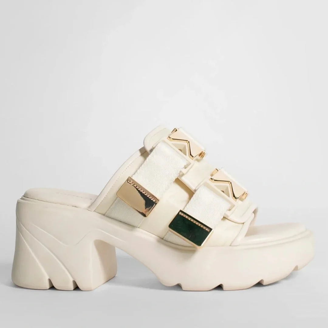 BV - Сандалии на платформе - Желтые