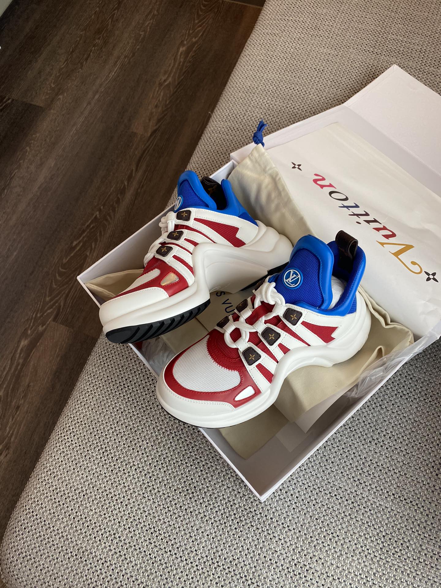 Обувь LV - кроссовки LV Trainer - 10