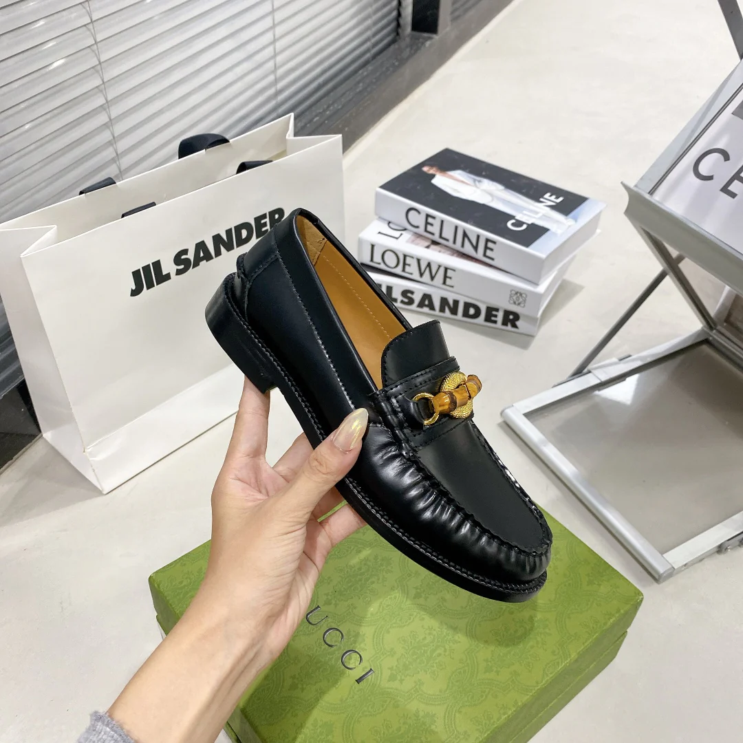 Gucci - Bamboo Joint - Street Pulle - Лоферы