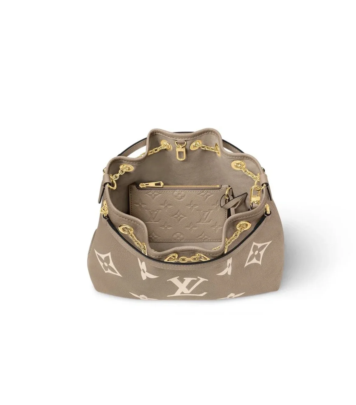 Сумка m46545-LV-bundle - серо-коричневая