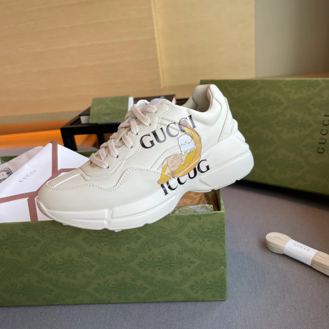 Кроссовки Gucci Kai Bear Limited Edition (папины кроссовки) - 1