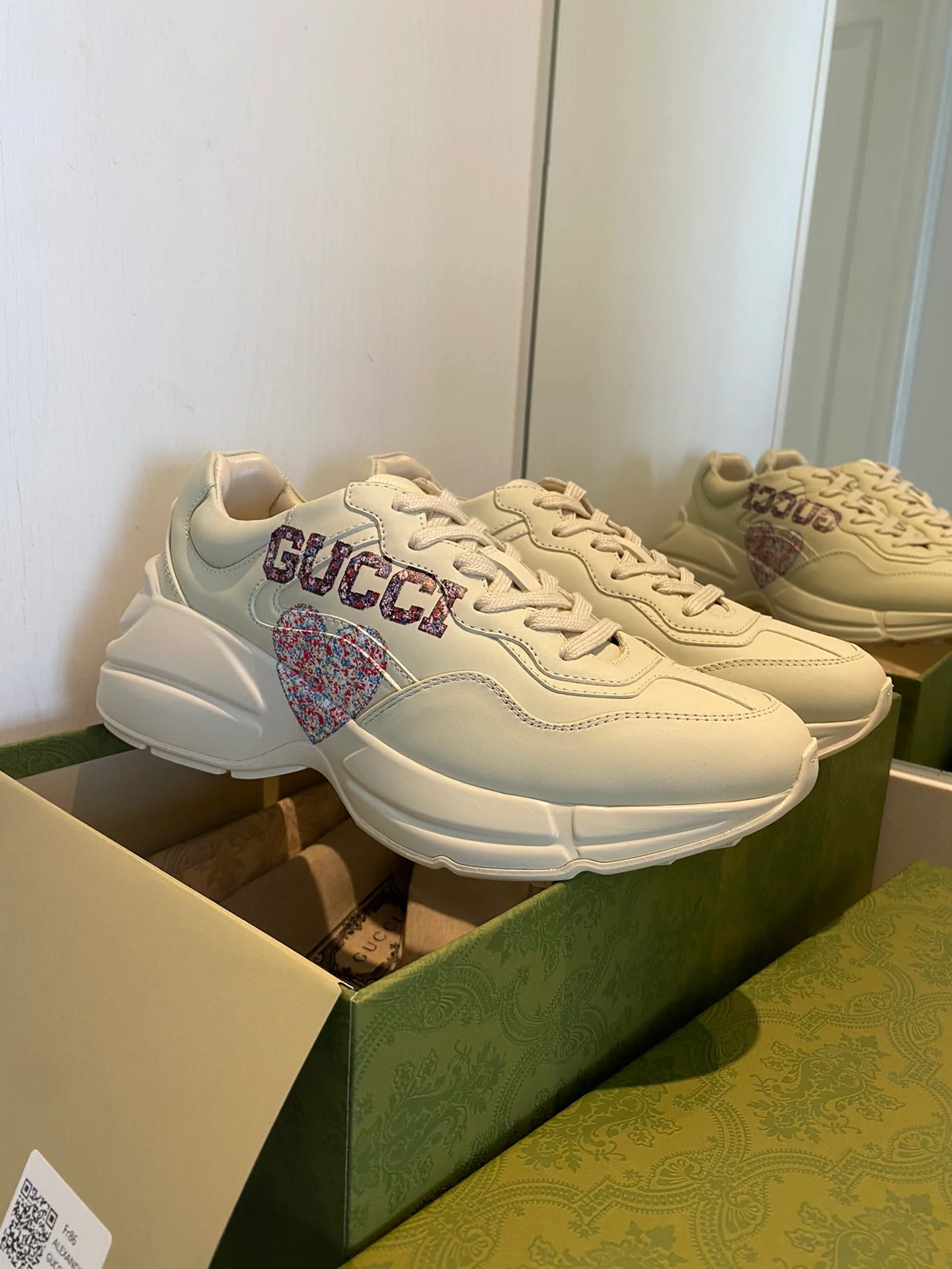 Gucci - Массивные туфли - 14