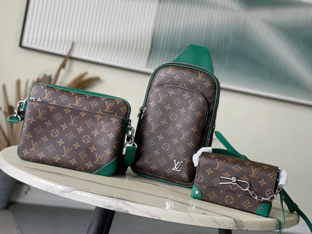 Сумка через плечо LV Avenue - коричневая