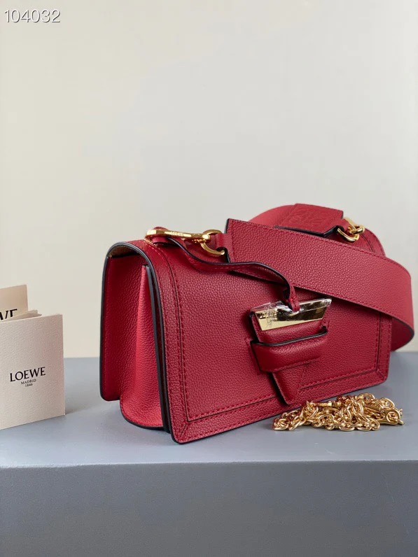 Сумка Loewe Triangle Bag, новая версия 2020 года, мягкая зернистая кожа, телячья кожа, 2 шт.