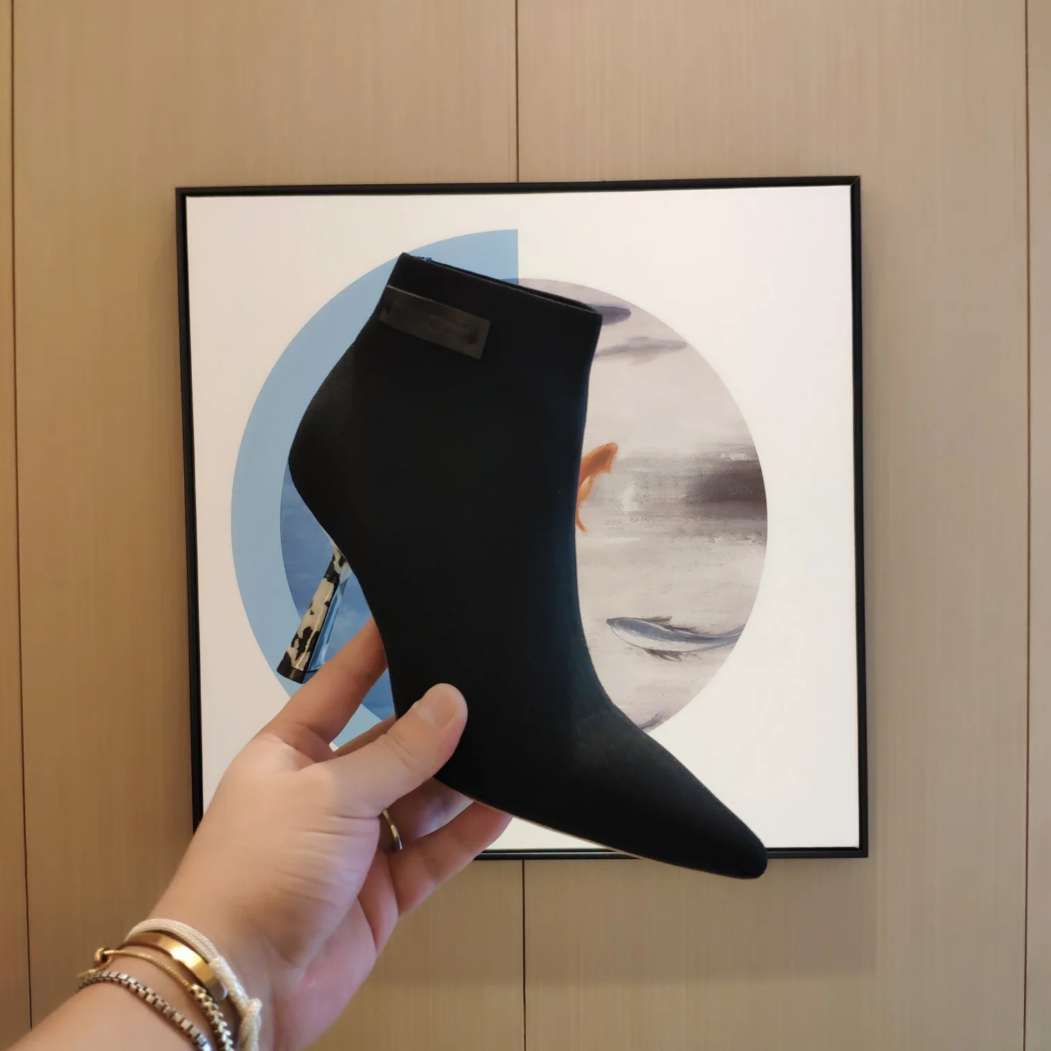 Джимми - Туфли на шпильках - Ботинки-носки