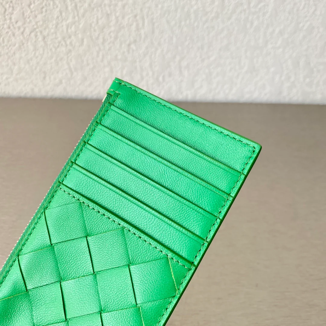 BV-拉链卡包 零钱包 羊皮 14×7.5×0.5cm