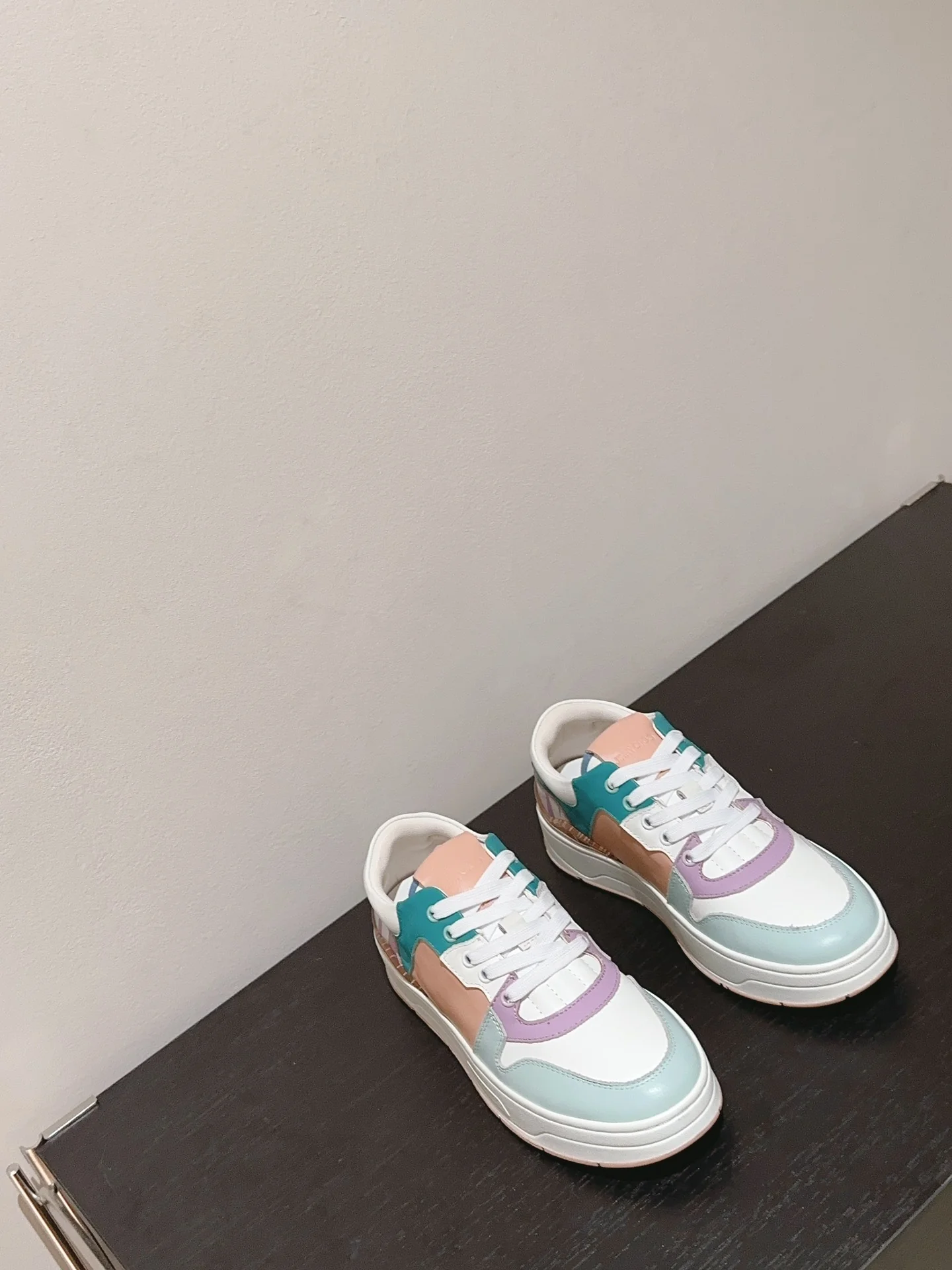 Jimmy - Новинка 2023 года - Повседневная обувь - Белый и светло-зеленый