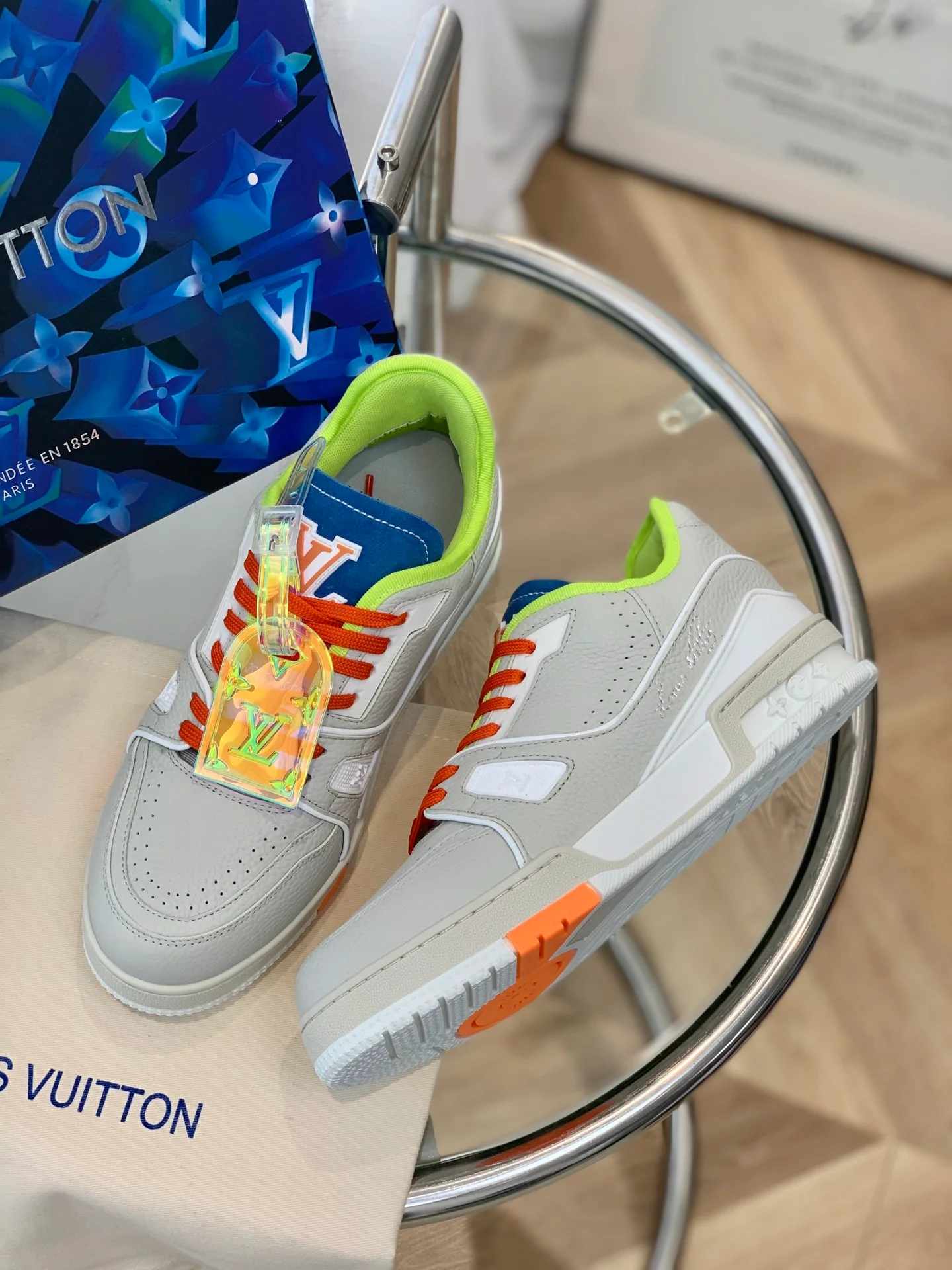 Кроссовки LV Trainer Series - Унисекс - Флуоресцентная расцветка