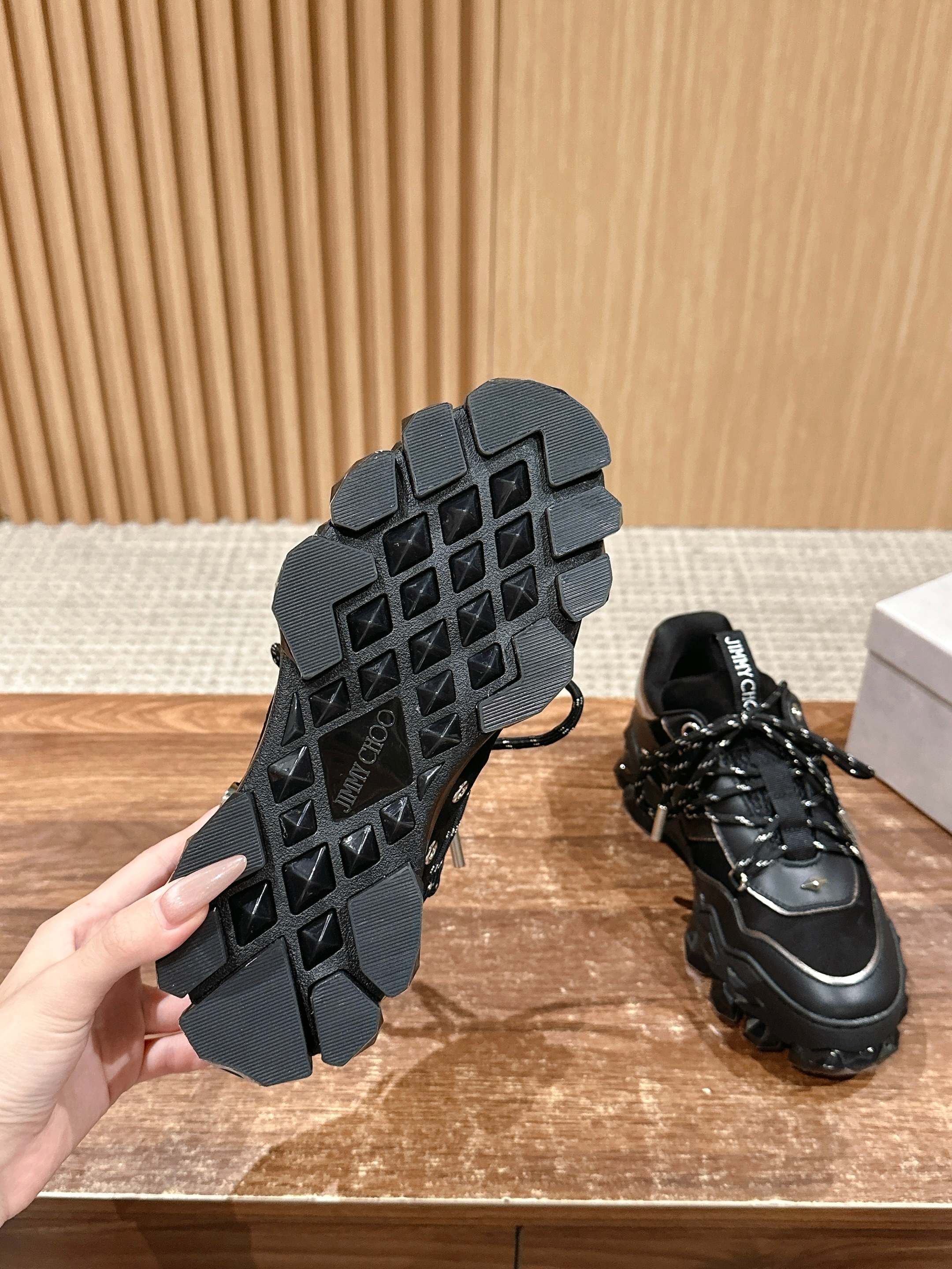 Парные кроссовки Jimmy Diamond Dad Shoes - черные