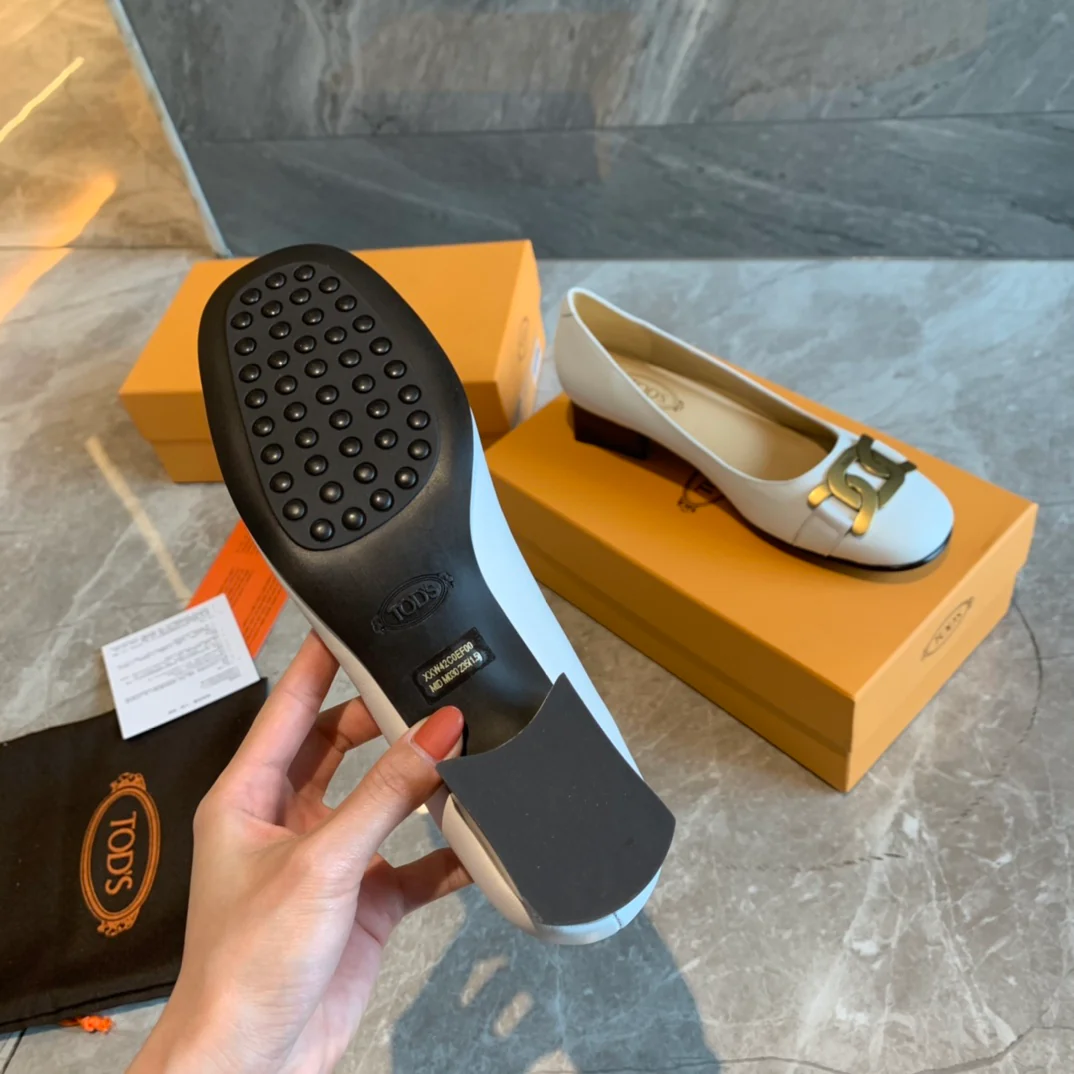 Туфли на низком каблуке Tods - 1