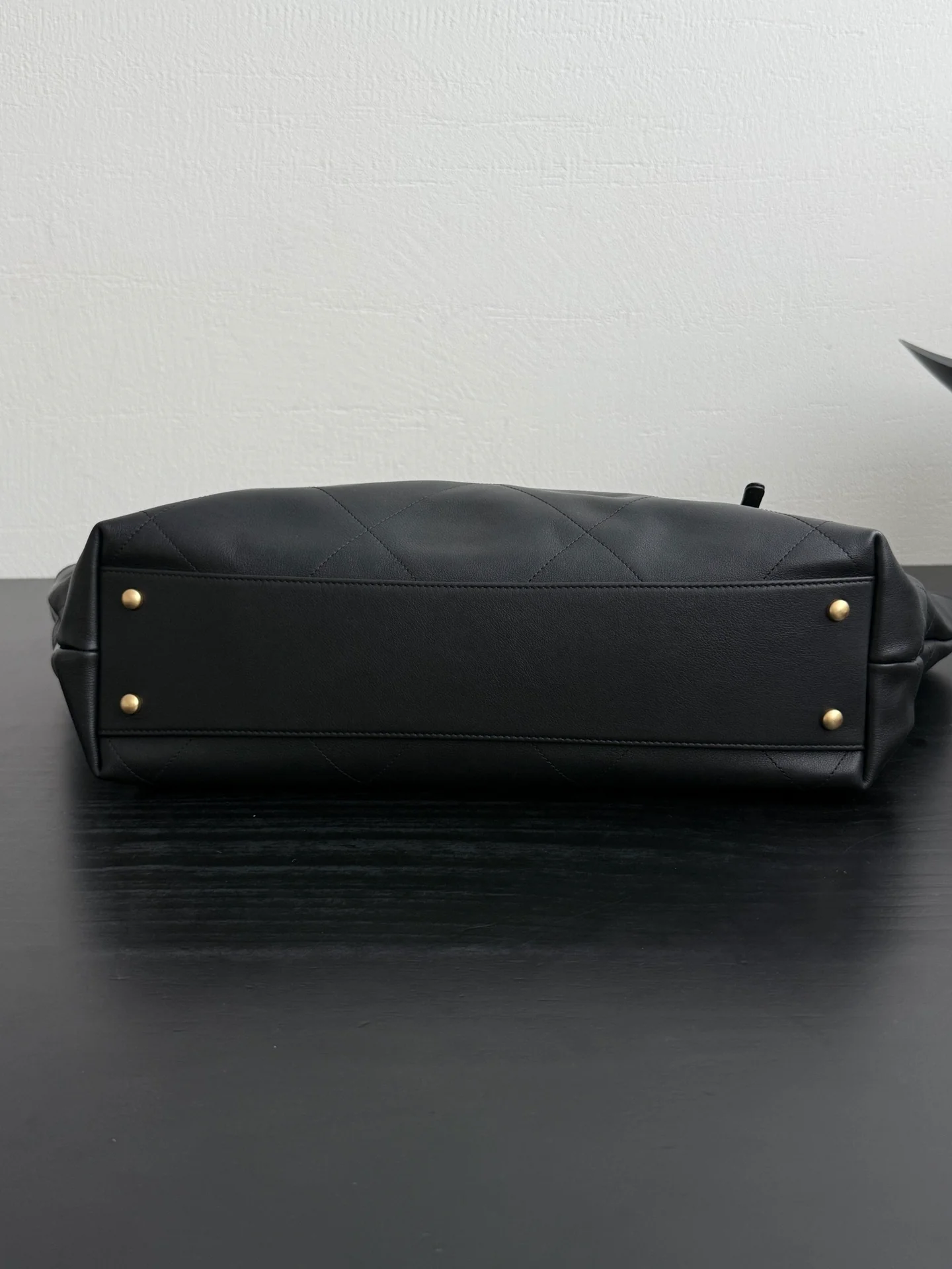 Большая сумка-шоппер 25s - черная