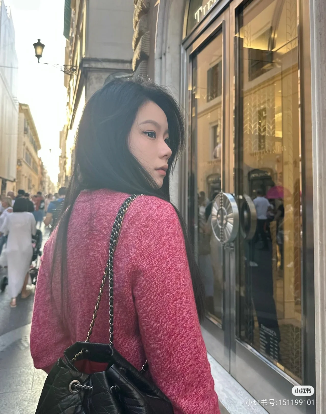 Рюкзак-хобо Chanel Gabrielle с цепочкой Twinkle Chain - черный