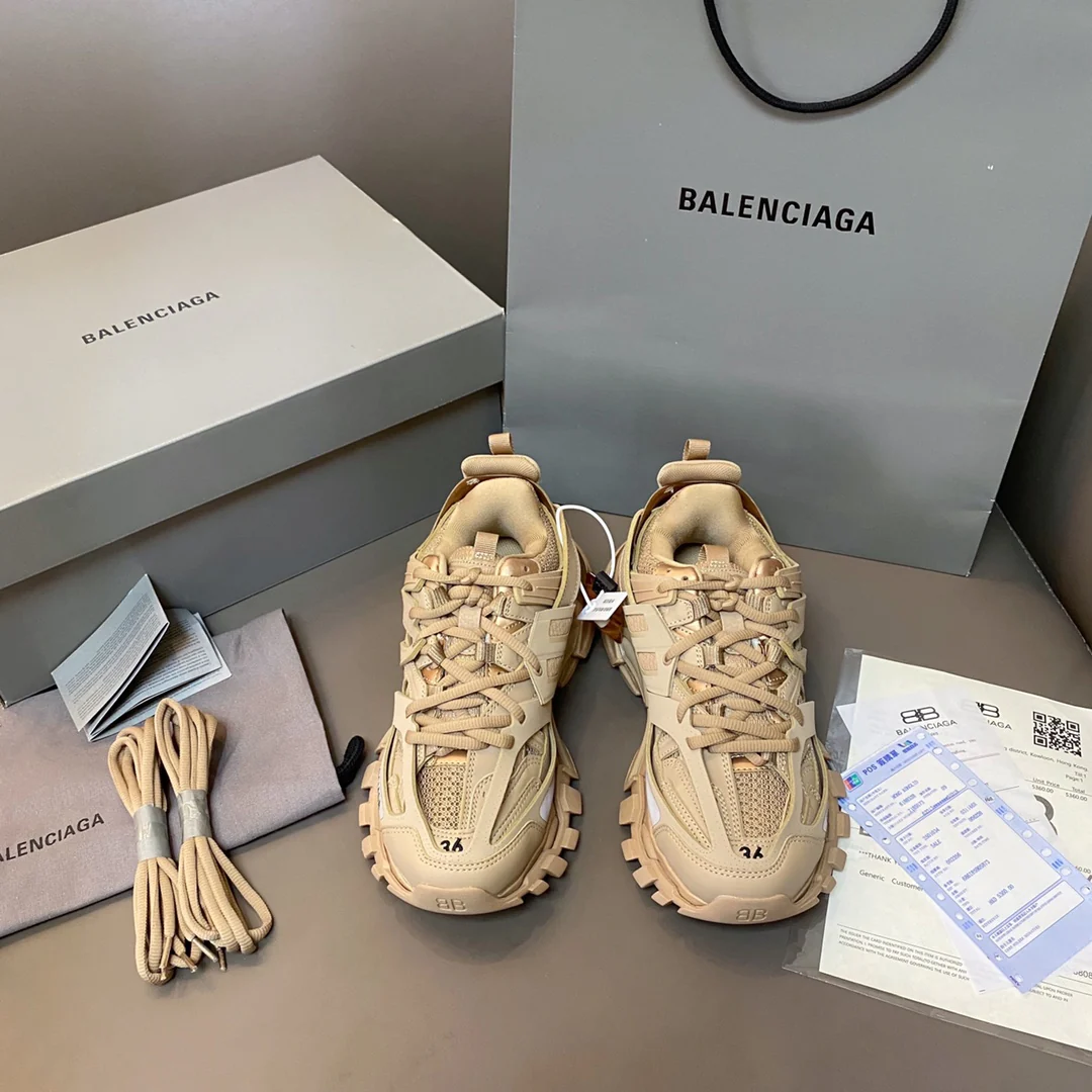 Кроссовки Balenciaga Track 3-0 Dad Shoes - Rainbow Series Gold Label Version - Размеры 35-61