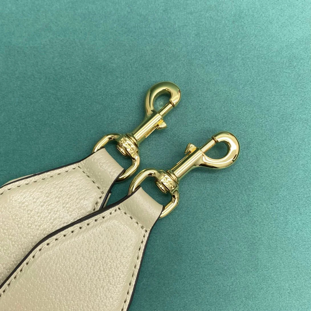 Сумка Gucci Ophidia Strawberry через плечо - Off White