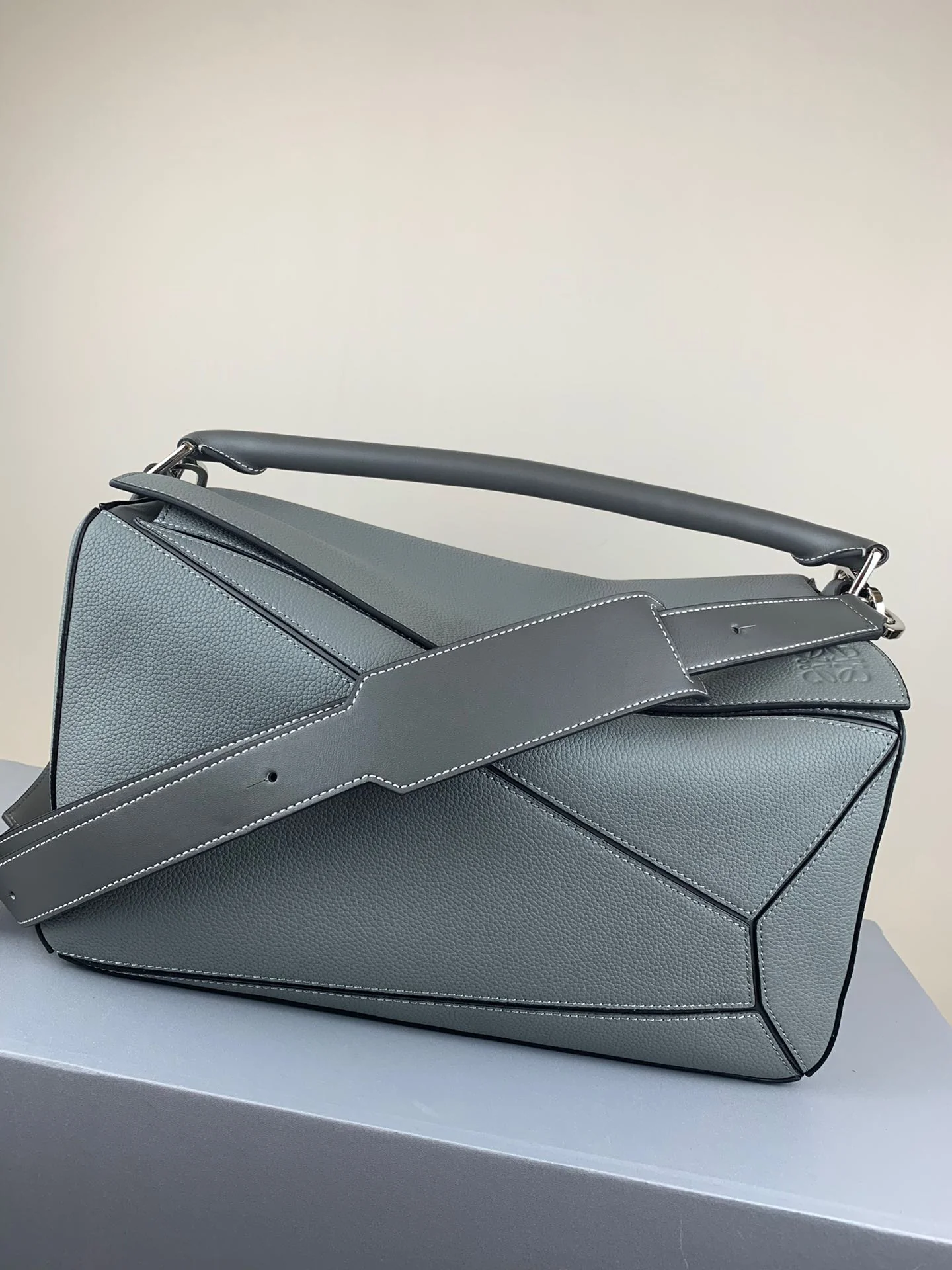 Сумка Loewe Puzzle, телячья кожа, большой размер, 2 шт.