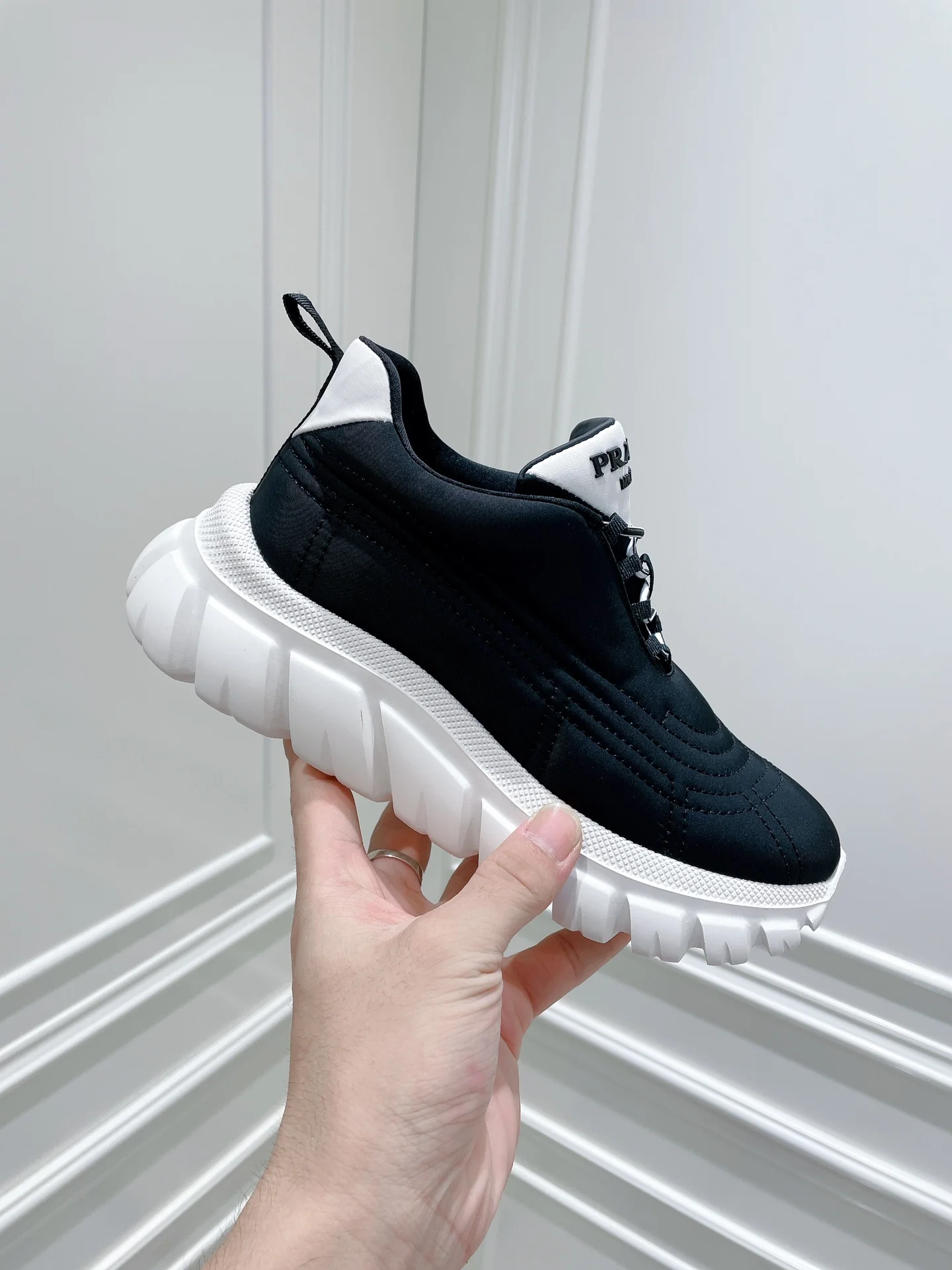 Обувь Prada - Prada - ультралегкая - кроссовки - повседневная обувь - черная