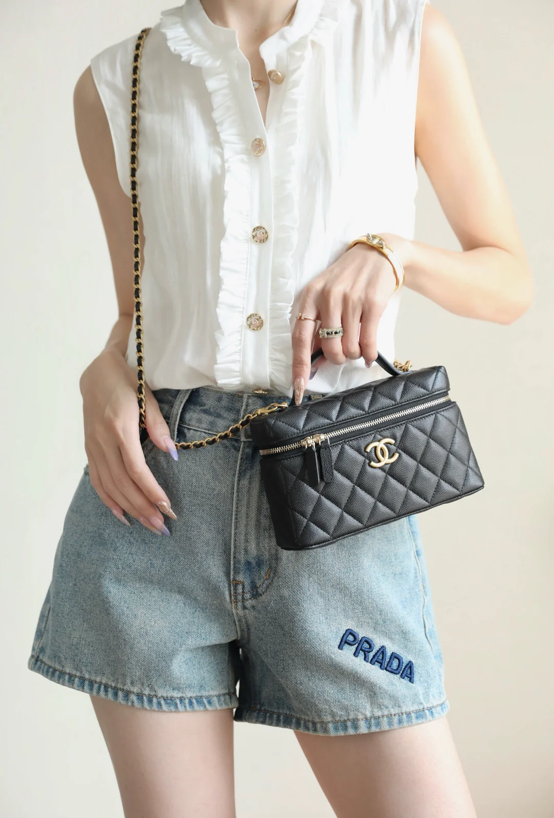 Клатч Chanel 25p-LP Box - черный