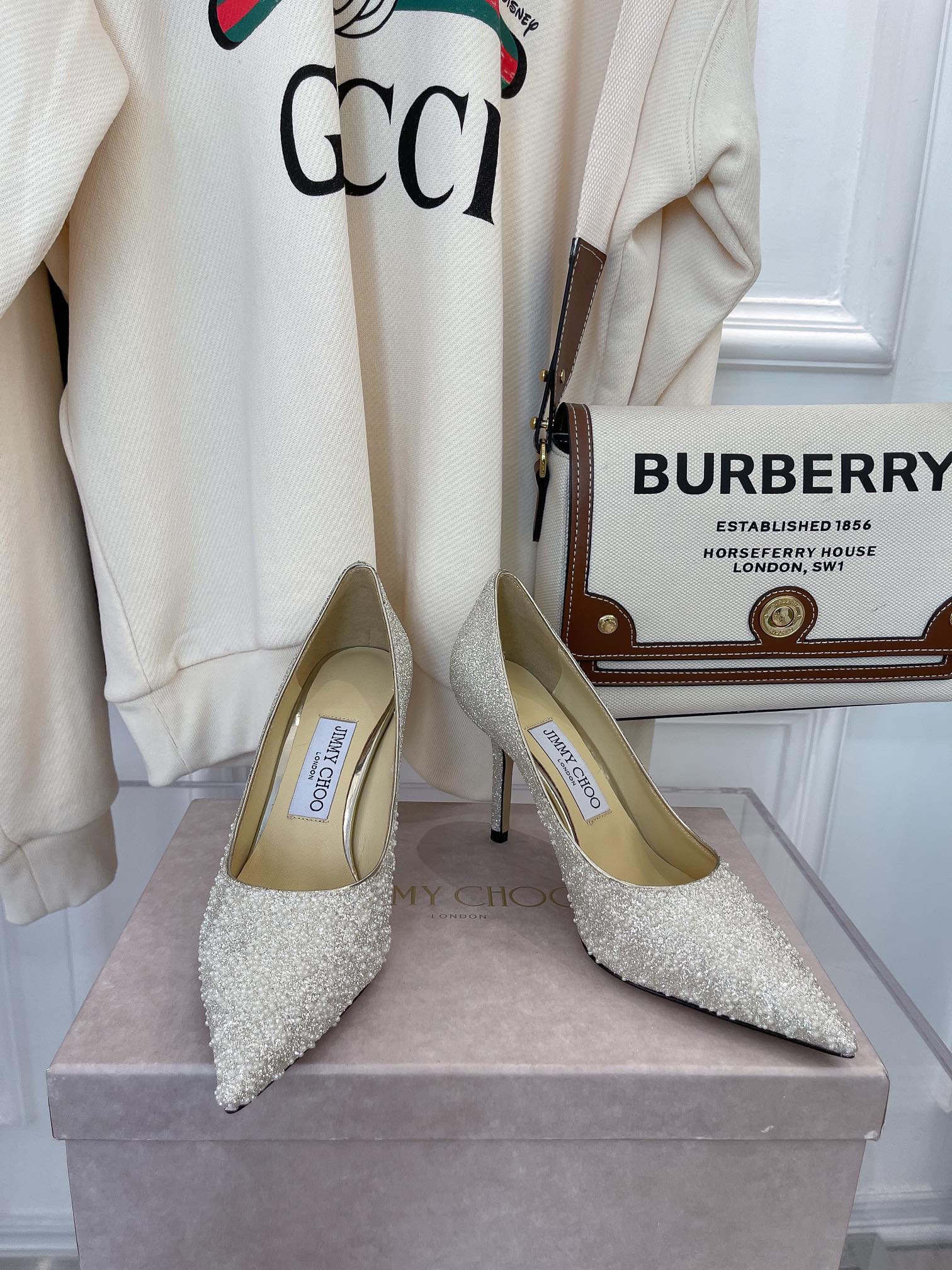 Туфли на высоком каблуке Jimmy Pearl