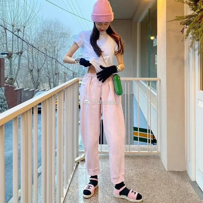 Chanel - Белые вязаные балетки